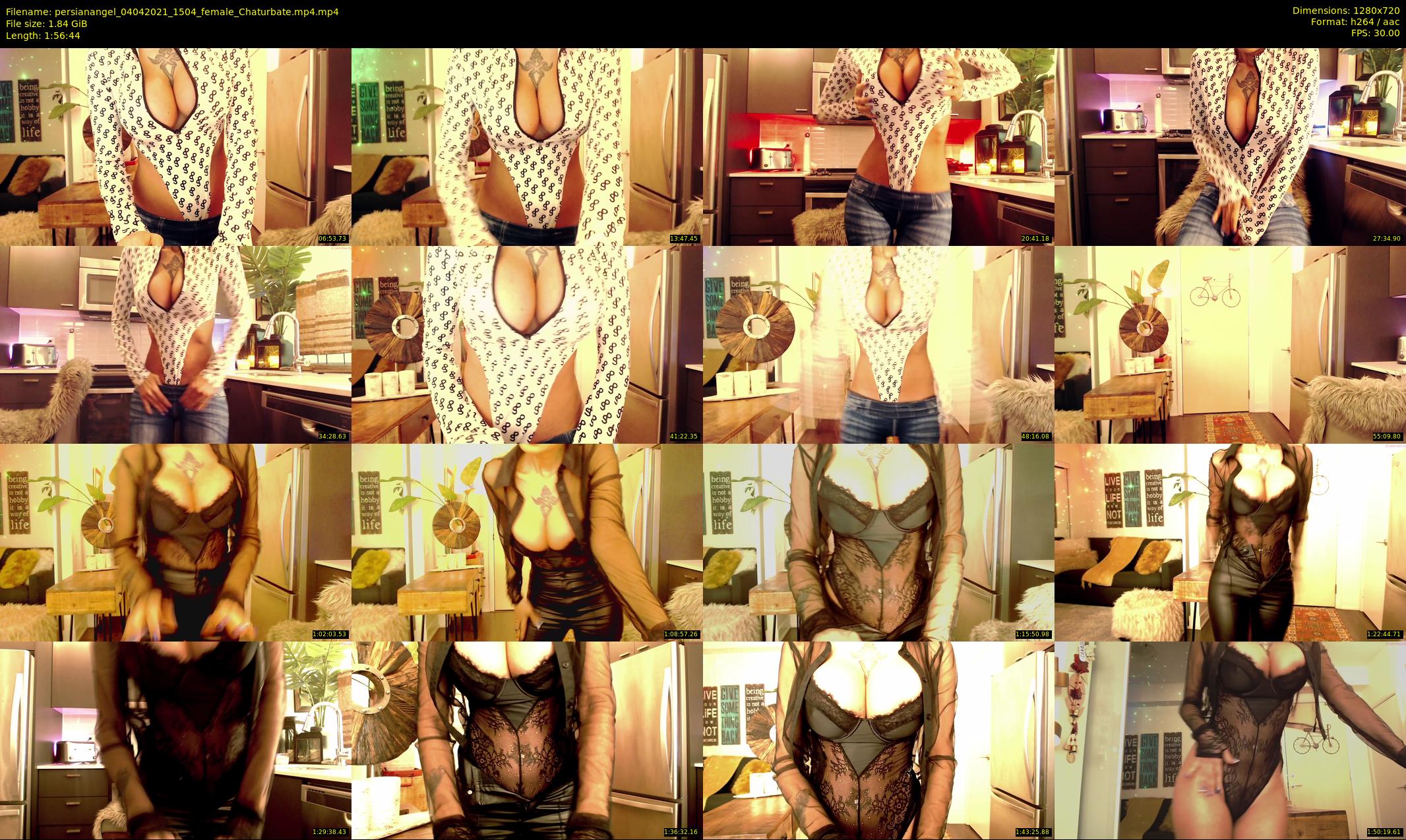 persianangel — 117 minute Chaturbate female cam show recording, 720p, Apr 4, 2021