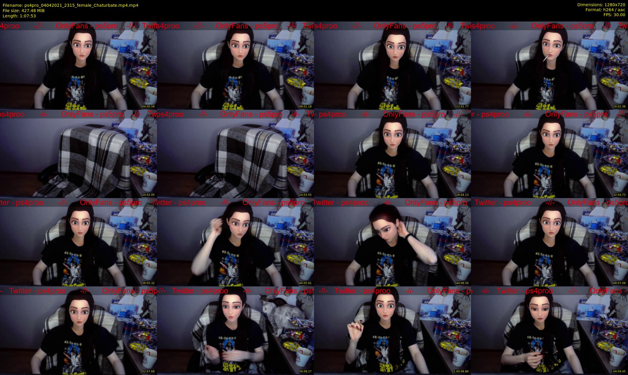 ps4pro — 68 minute Chaturbate female cam show recording, 720p, Apr 4, 2021