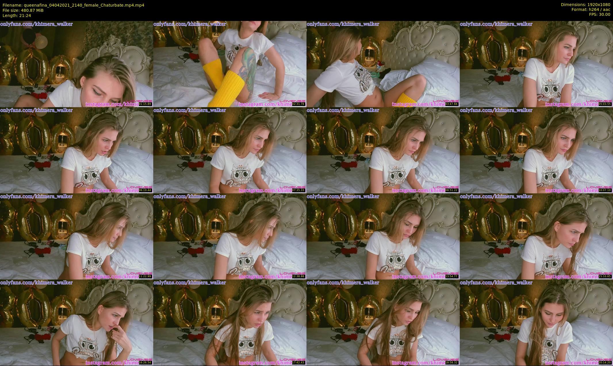 queenafina — 22 minute Chaturbate female cam show recording, 1080p, Apr 4, 2021