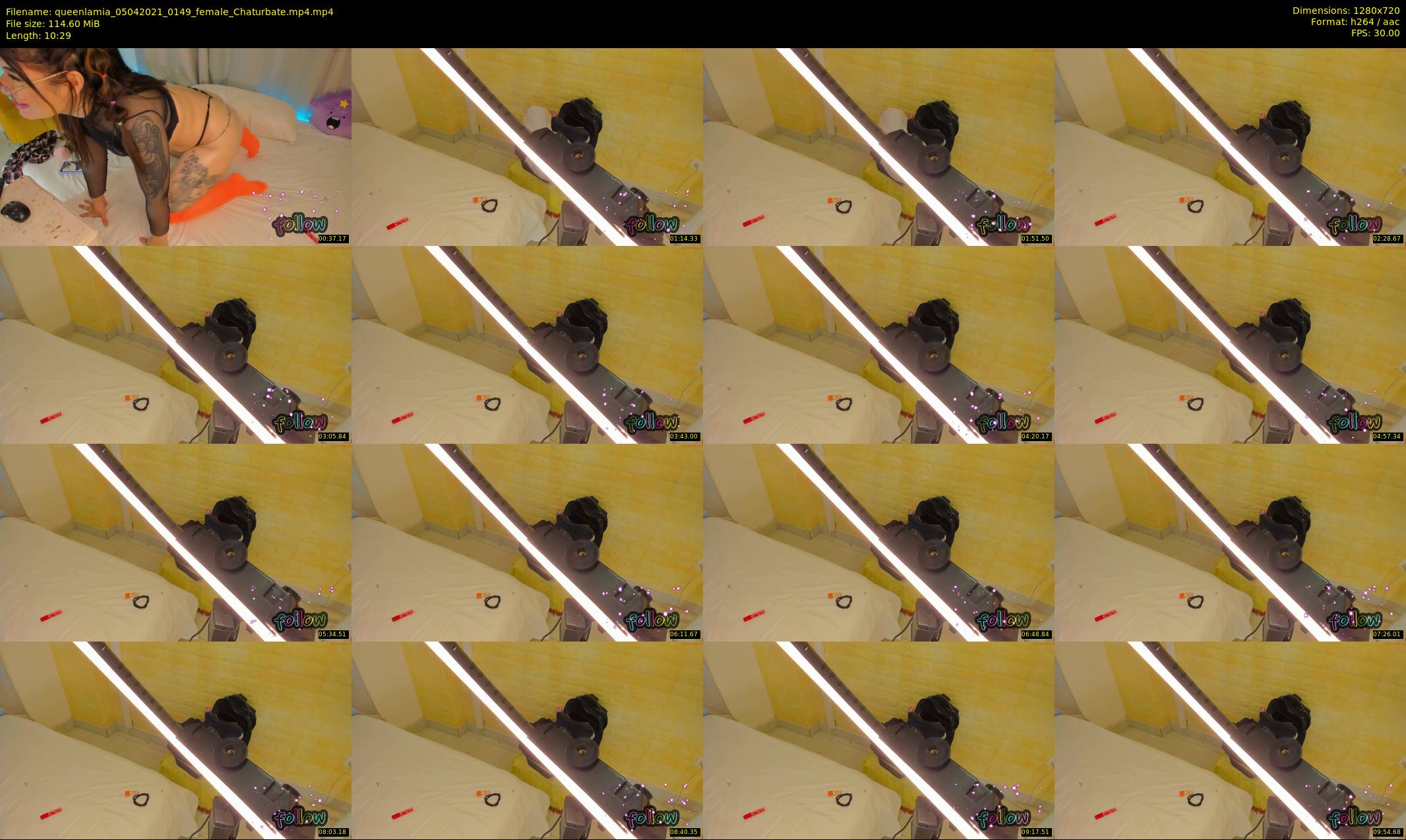 queenlamia — 11 minute Chaturbate female cam show recording, 720p, Apr 5, 2021