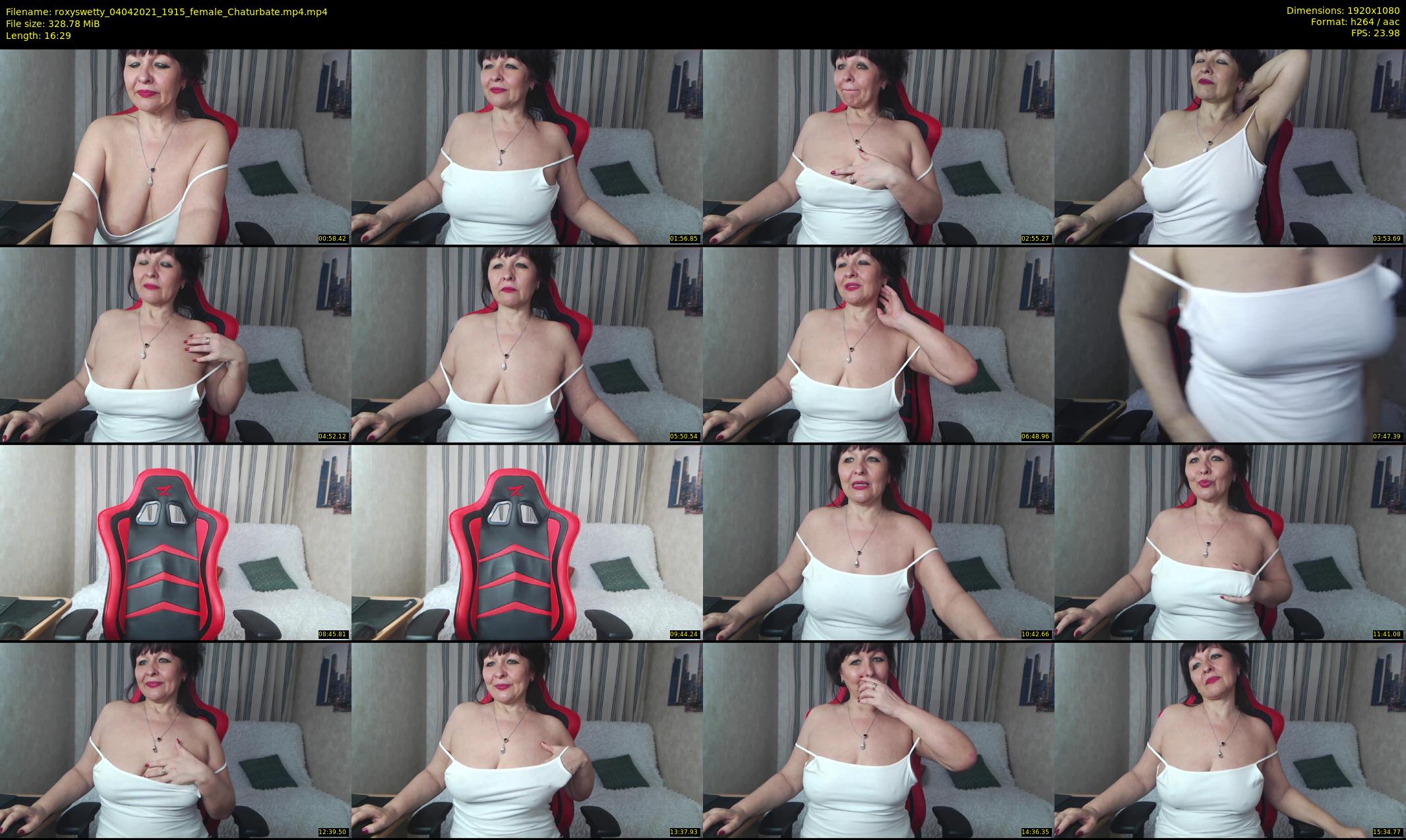 roxyswetty — 17 minute Chaturbate female cam show recording, 1080p, Apr 4, 2021