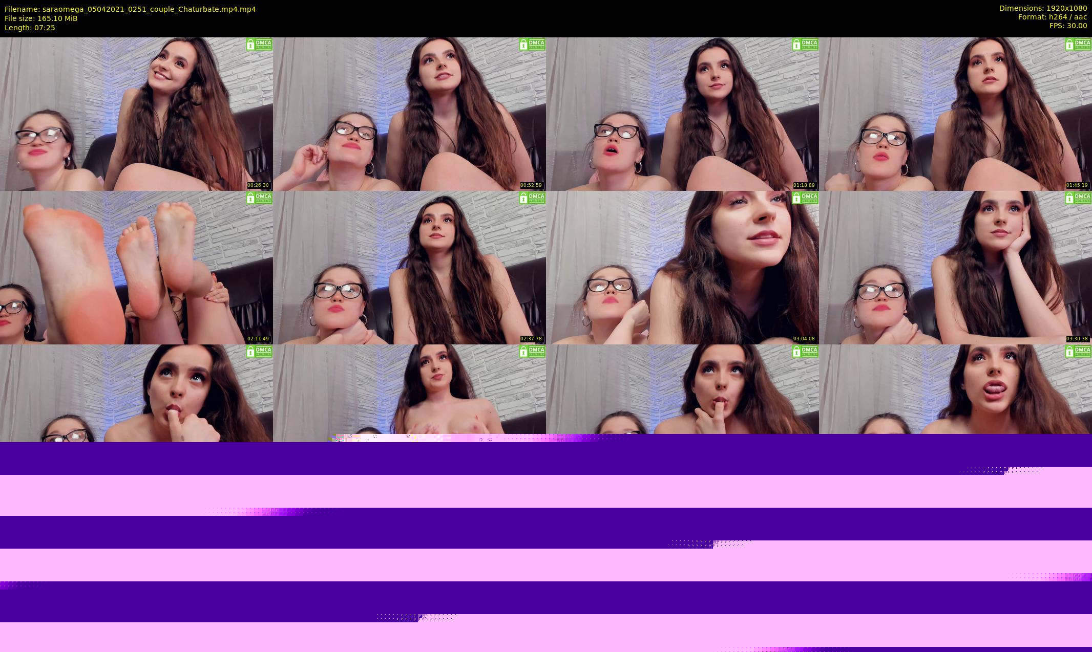 saraomega — 8 minute Chaturbate couple cam show recording, 1080p, Apr 5, 2021