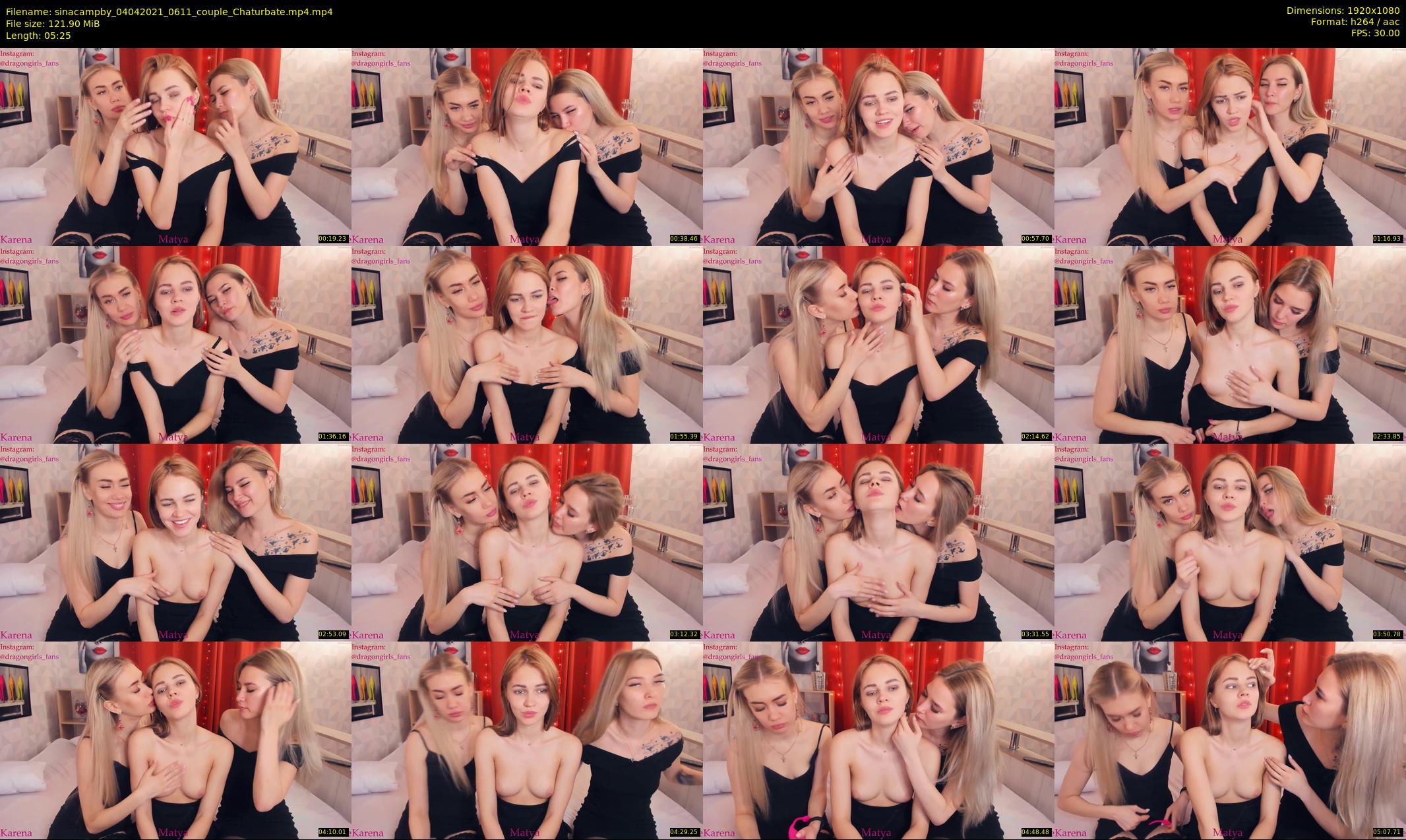 sinacampby — 6 minute Chaturbate couple cam show recording, 1080p, Apr 4, 2021