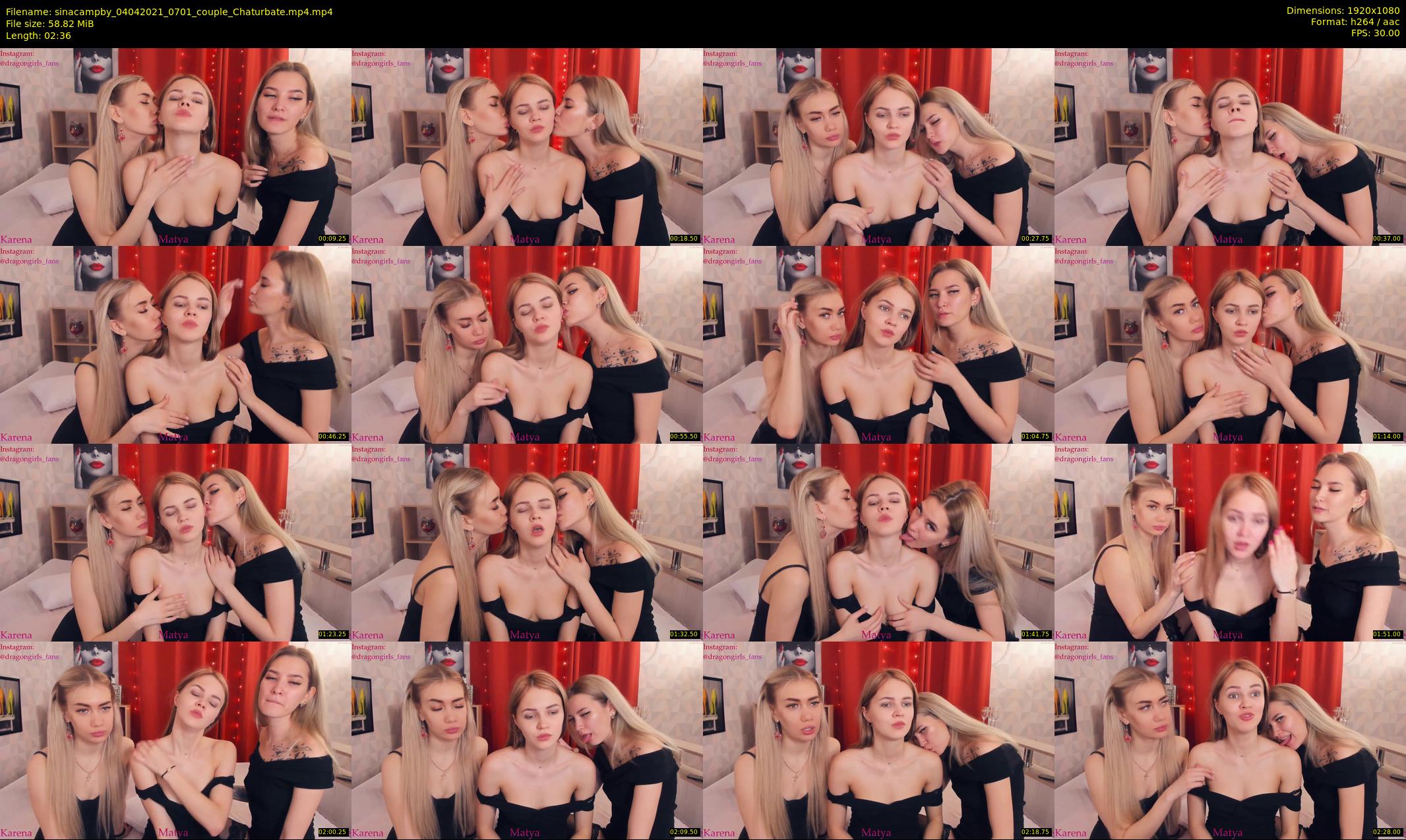 sinacampby — 3 minute Chaturbate couple cam show recording, 1080p, Apr 4, 2021