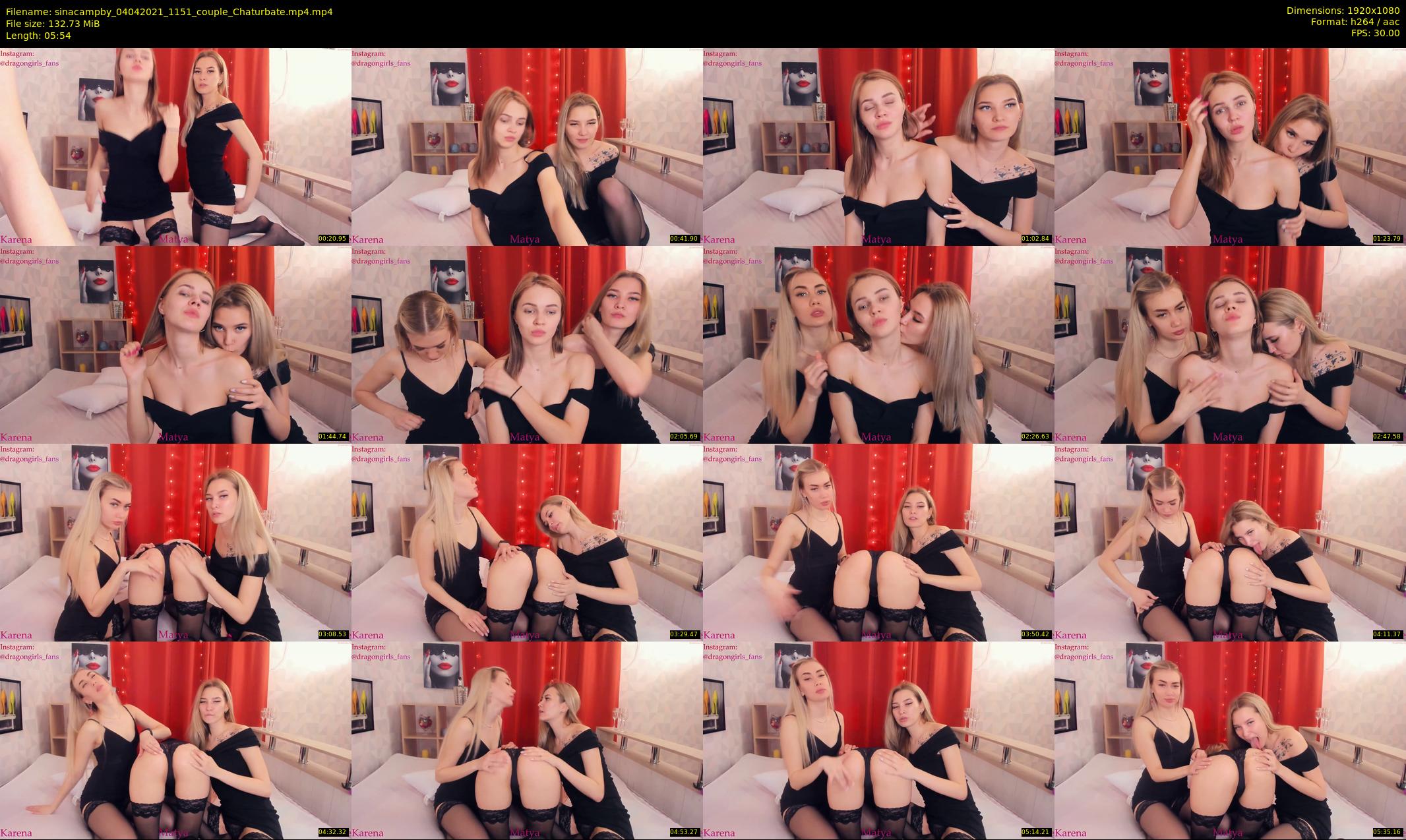 sinacampby — 6 minute Chaturbate couple cam show recording, 1080p, Apr 4, 2021