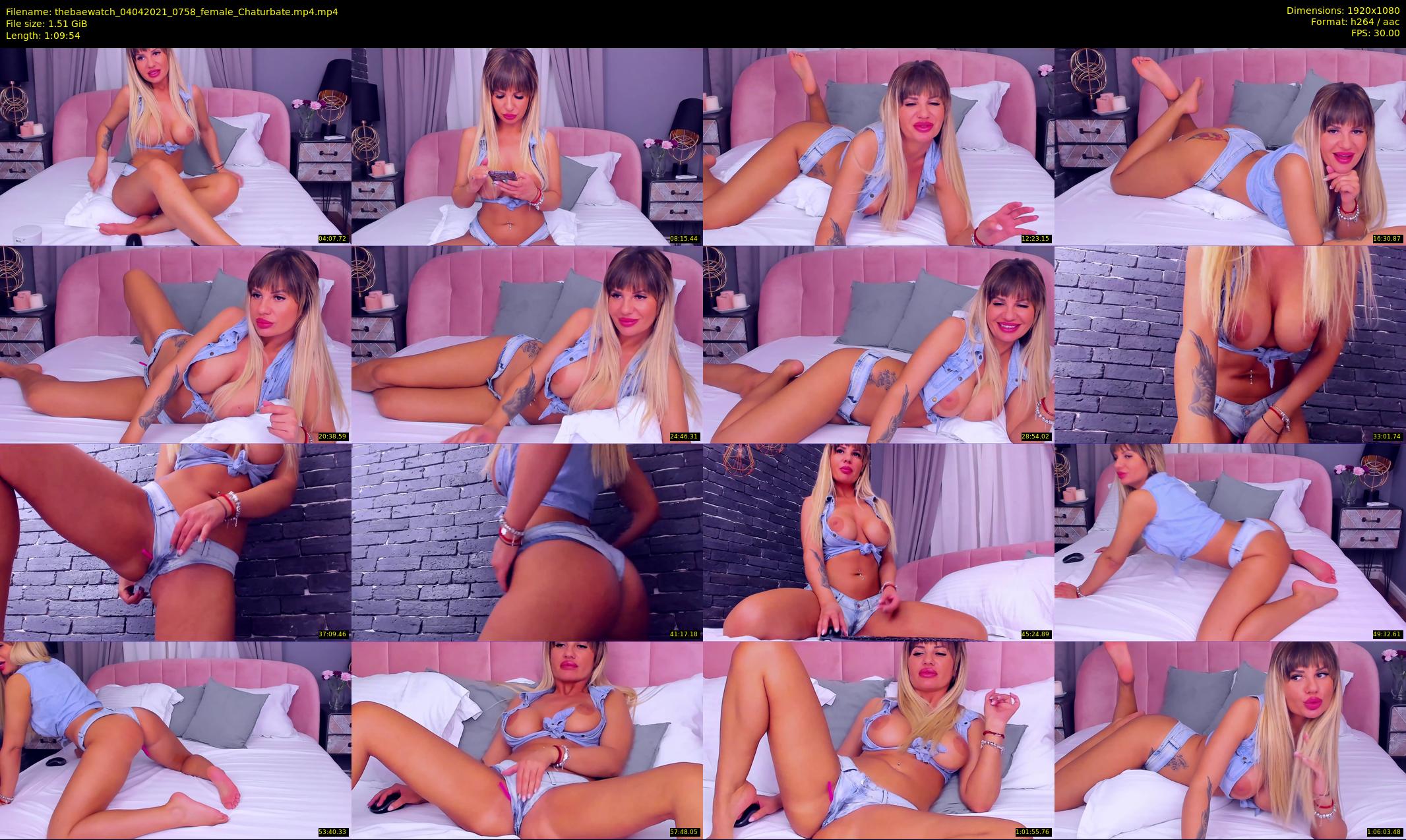 thebaewatch — 70 minute Chaturbate female cam show recording, 1080p, Apr 4, 2021