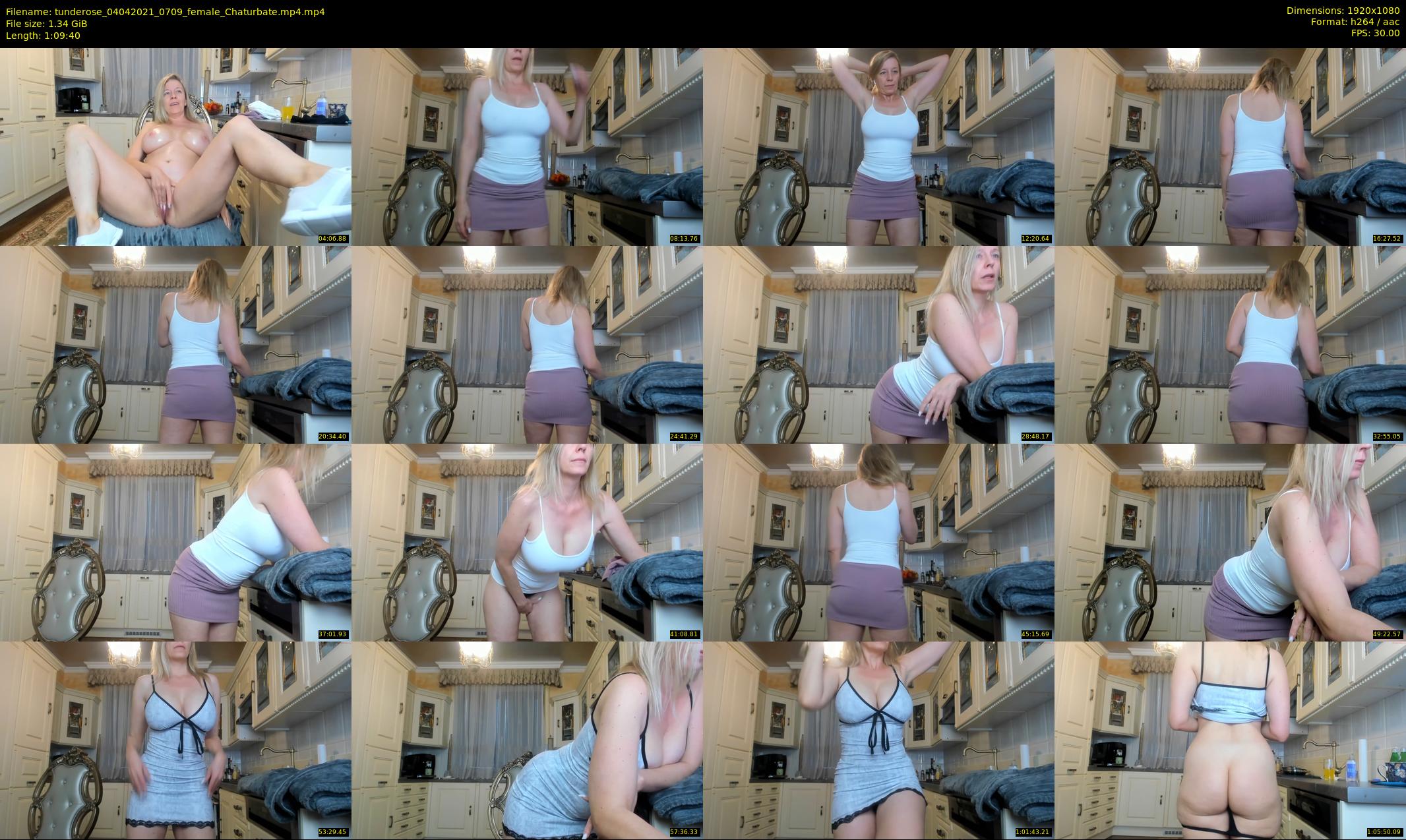 tunderose — 70 minute Chaturbate female cam show recording, 1080p, Apr 4, 2021