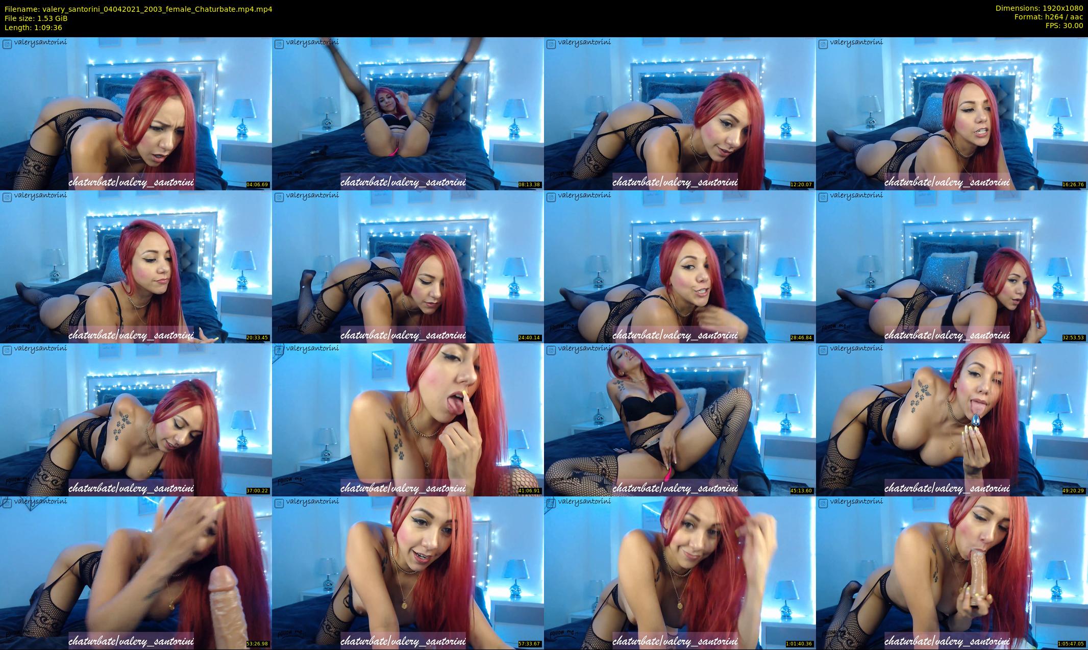 valery_santorini — 70 minute Chaturbate female cam show recording, 1080p, Apr 4, 2021