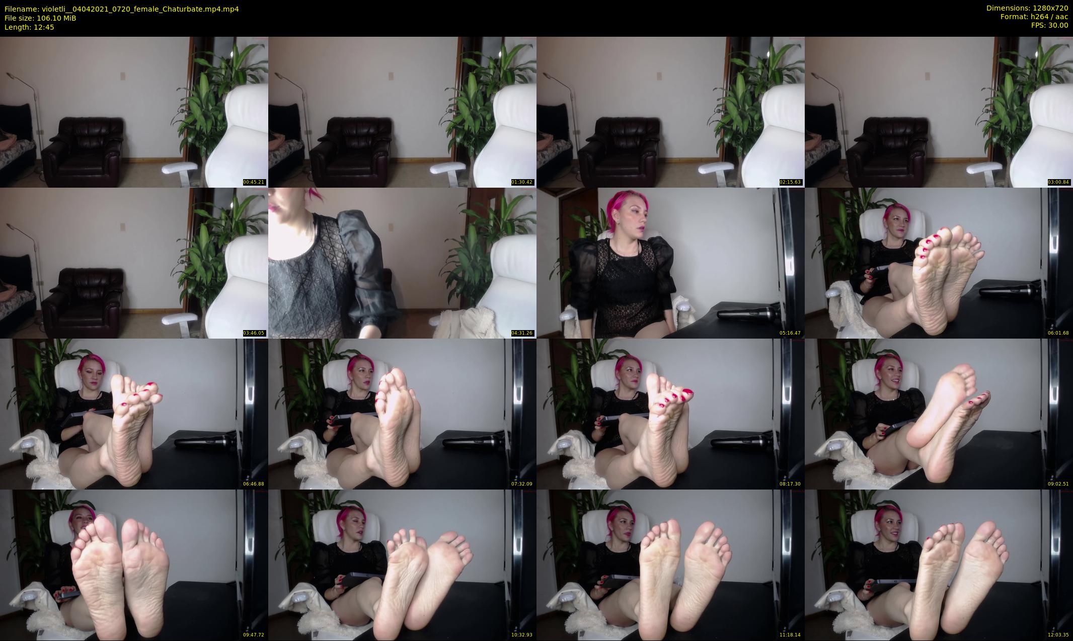 violetli_ — 13 minute Chaturbate female cam show recording, 720p, Apr 4, 2021