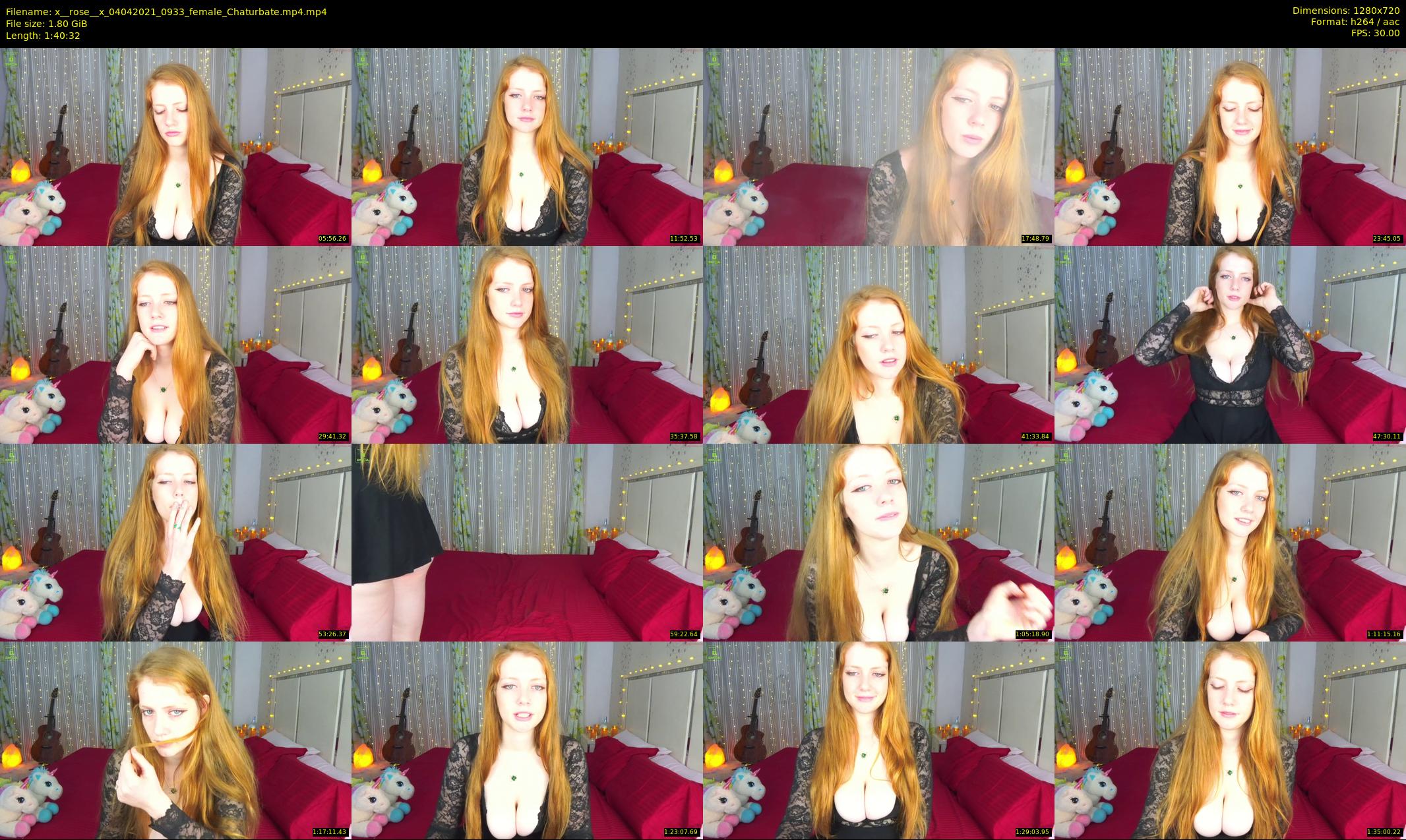 x__rose__x — 101 minute Chaturbate female cam show recording, 720p, Apr 4, 2021