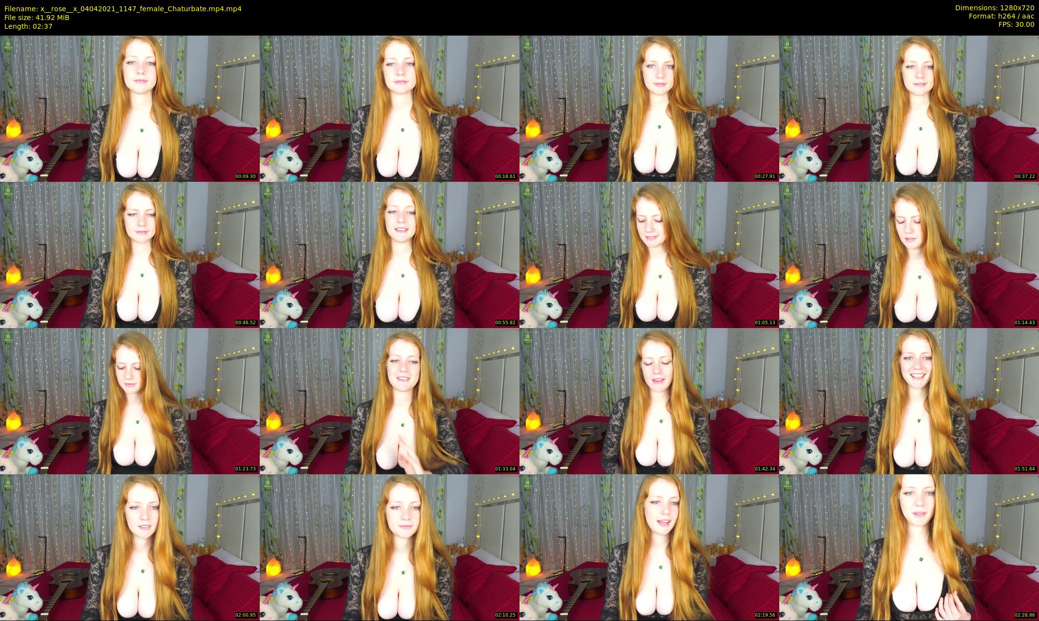 x__rose__x — 3 minute Chaturbate female cam show recording, 720p, Apr 4, 2021