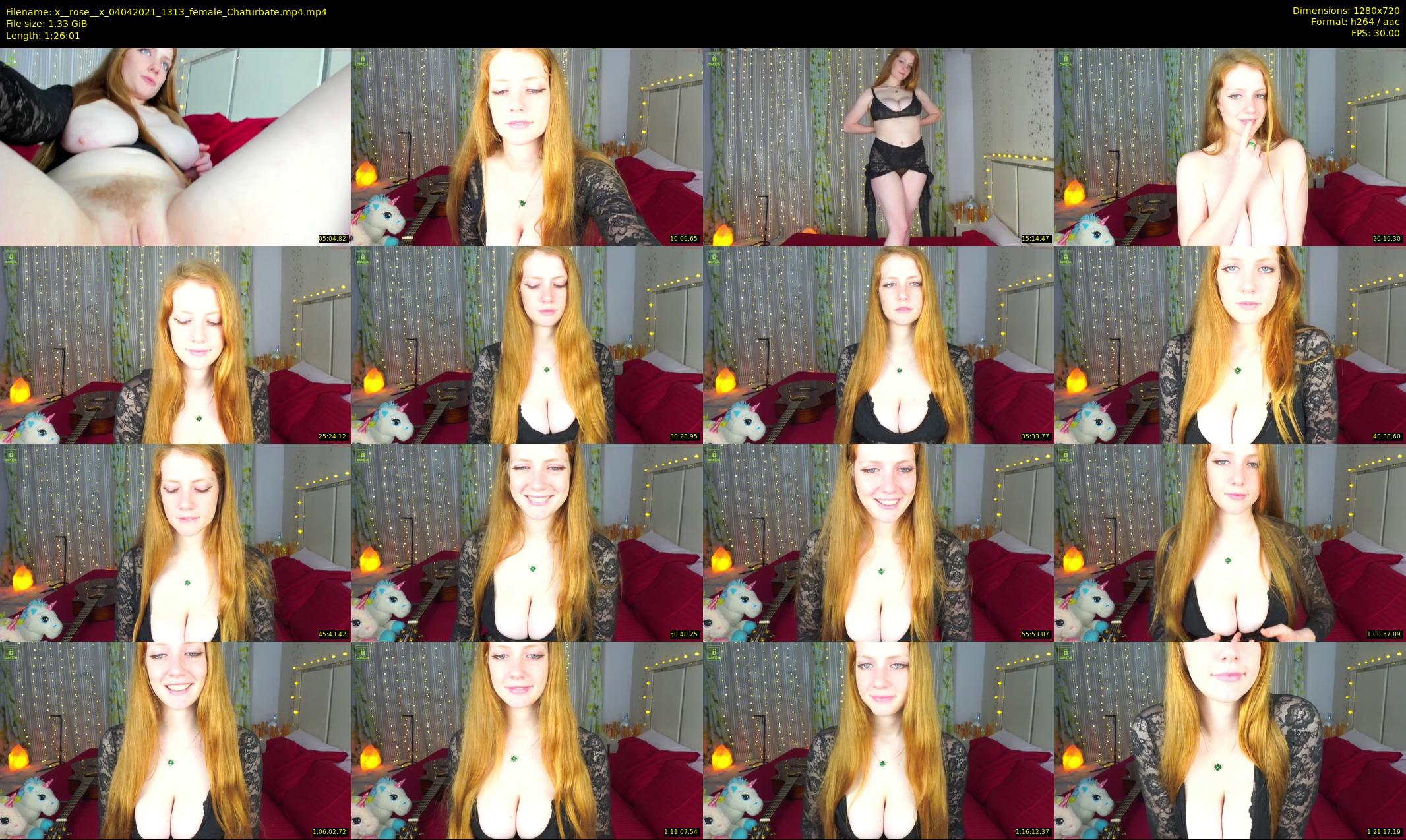 x__rose__x — 87 minute Chaturbate female cam show recording, 720p, Apr 4, 2021