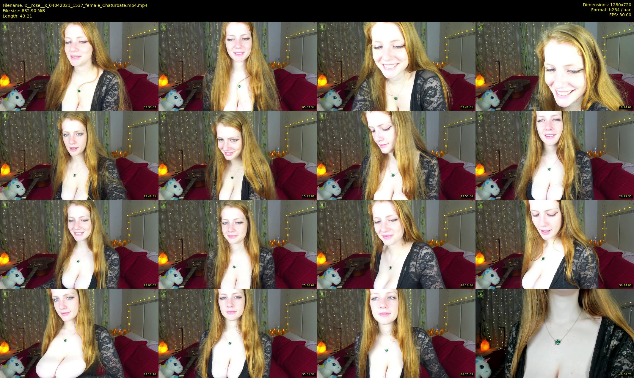 x__rose__x — 44 minute Chaturbate female cam show recording, 720p, Apr 4, 2021