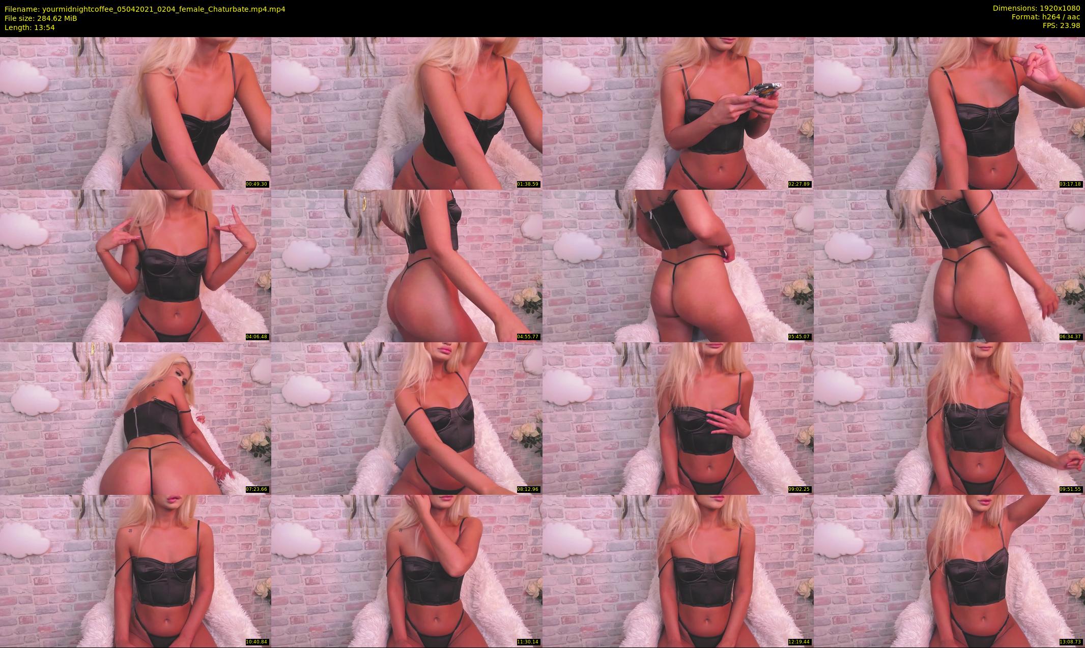 yourmidnightcoffee — 14 minute Chaturbate female cam show recording, 1080p, Apr 5, 2021
