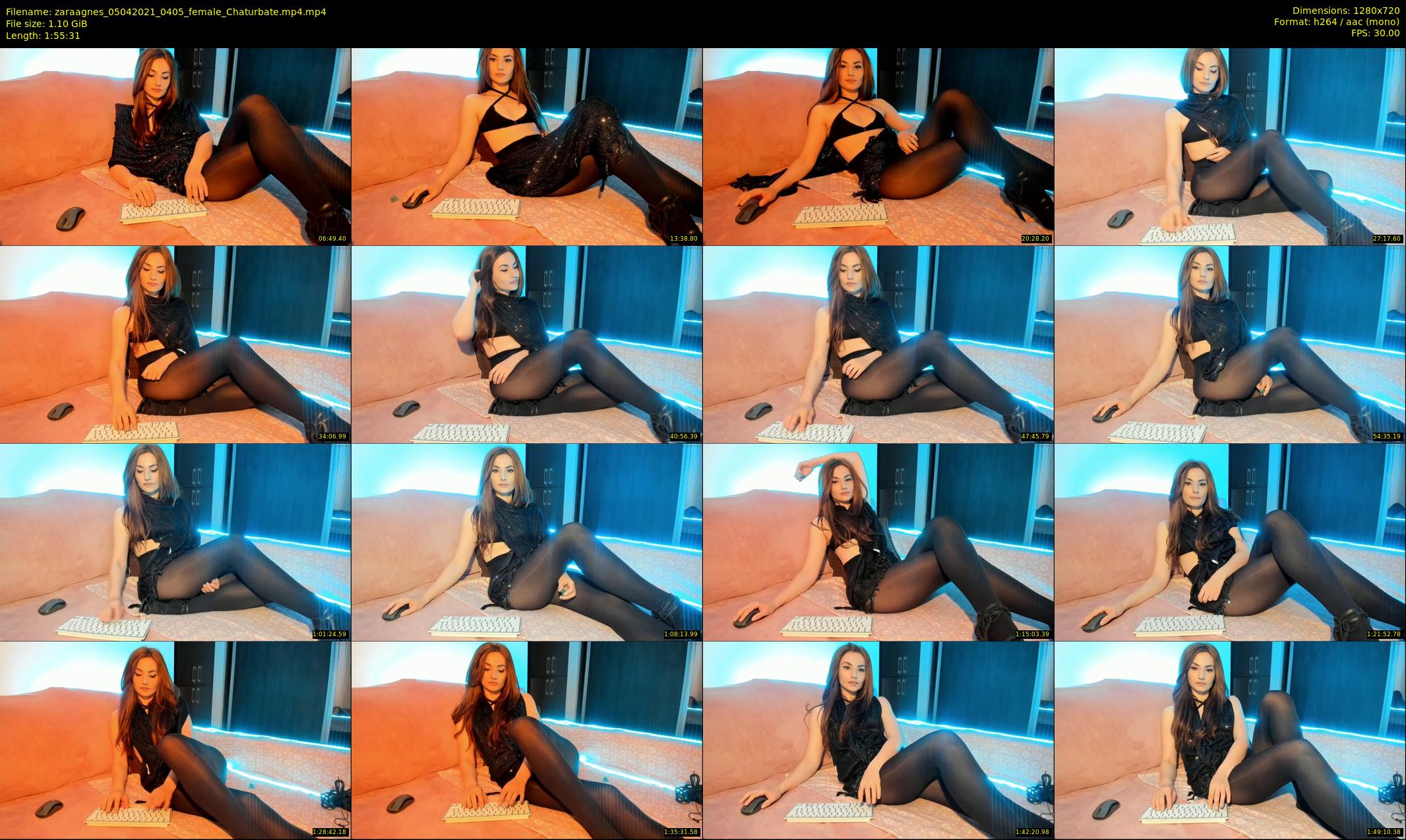 zaraagnes — 116 minute Chaturbate female cam show recording, 720p, Apr 5, 2021