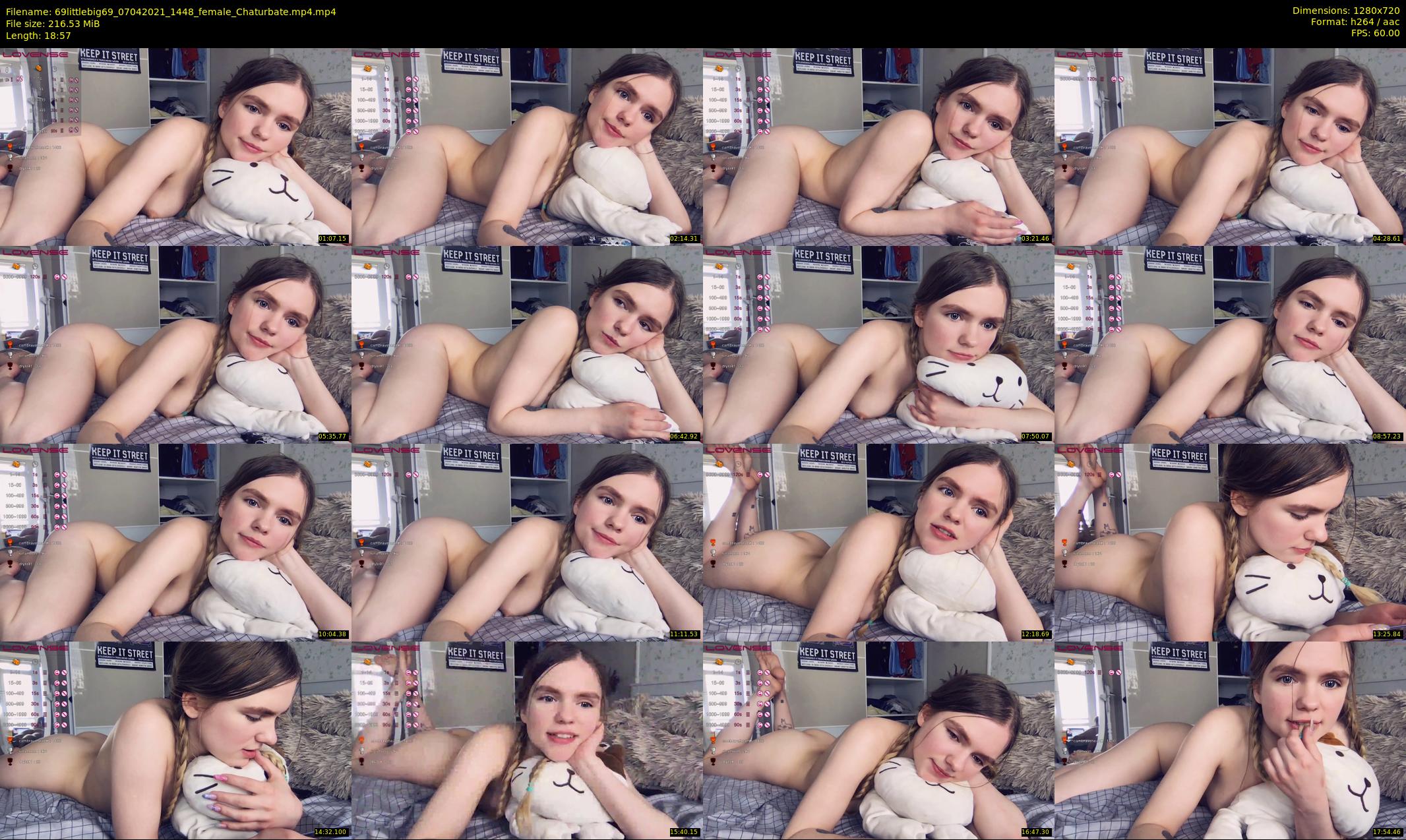 69littlebig69 — 19 minute Chaturbate couple cam show recording, 720p, Apr 7, 2021