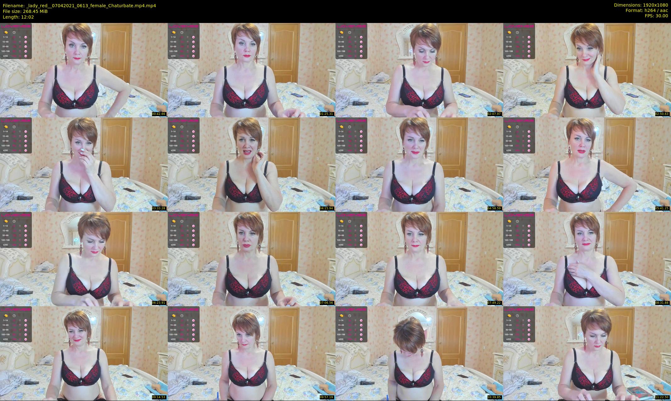 _lady_red_ — 13 minute Chaturbate female cam show recording, 1080p, Apr 7, 2021