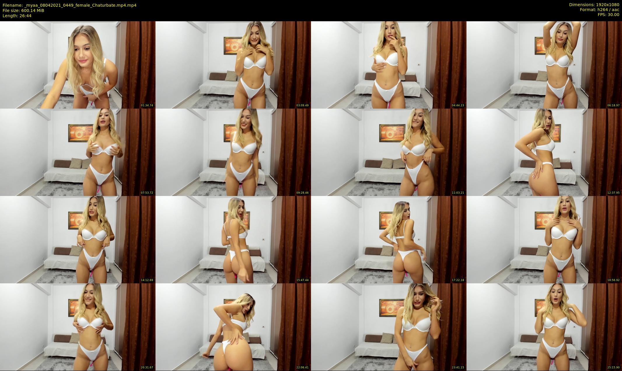 _myaa — 27 minute Chaturbate female cam show recording, 1080p, Apr 8, 2021
