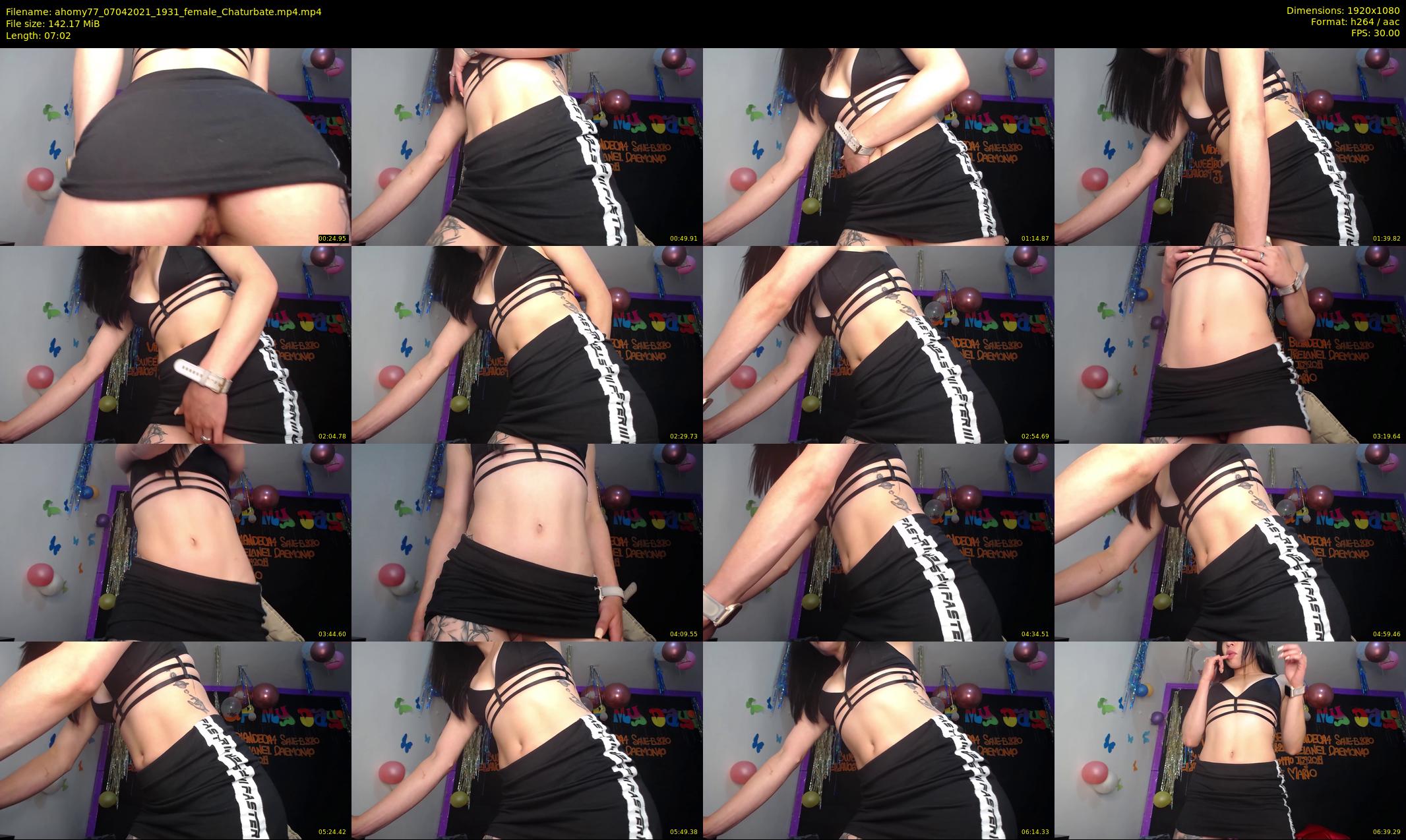ahomy77 — 8 minute Chaturbate female cam show recording, 1080p, Apr 7, 2021