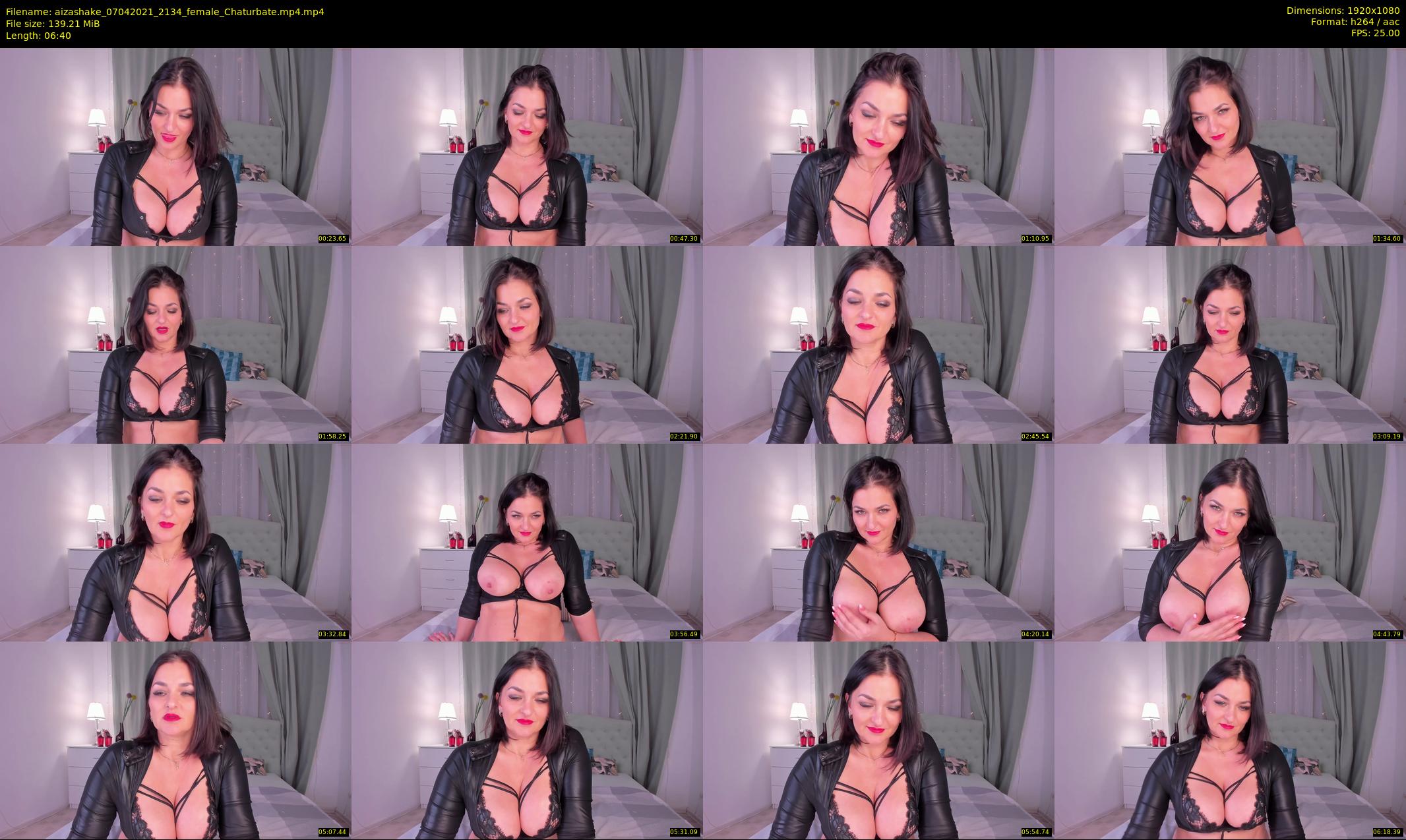 aizashake — 7 minute Chaturbate female cam show recording, 1080p, Apr 7, 2021