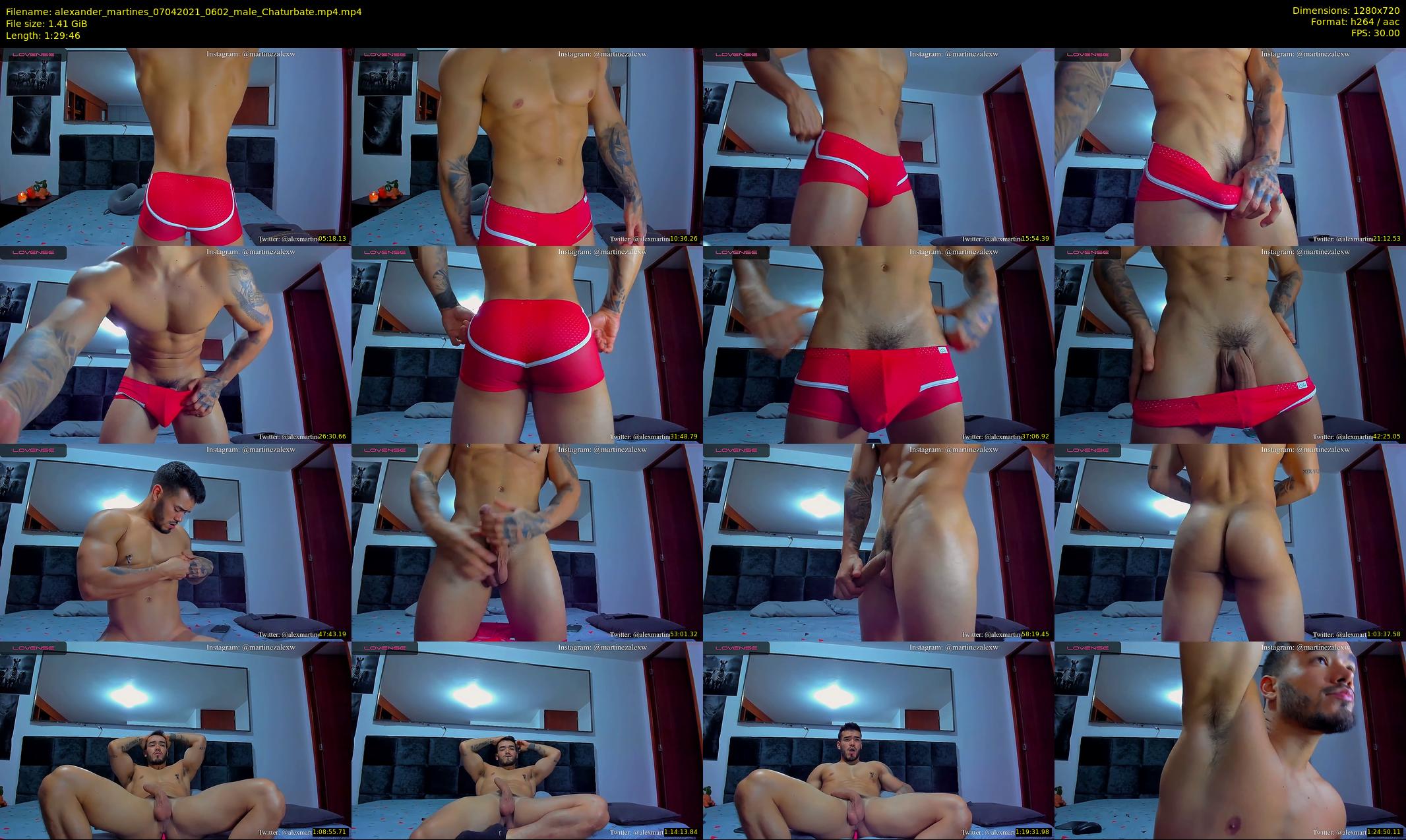 alexander_martines — 90 minute Chaturbate male cam show recording, 720p, Apr 7, 2021