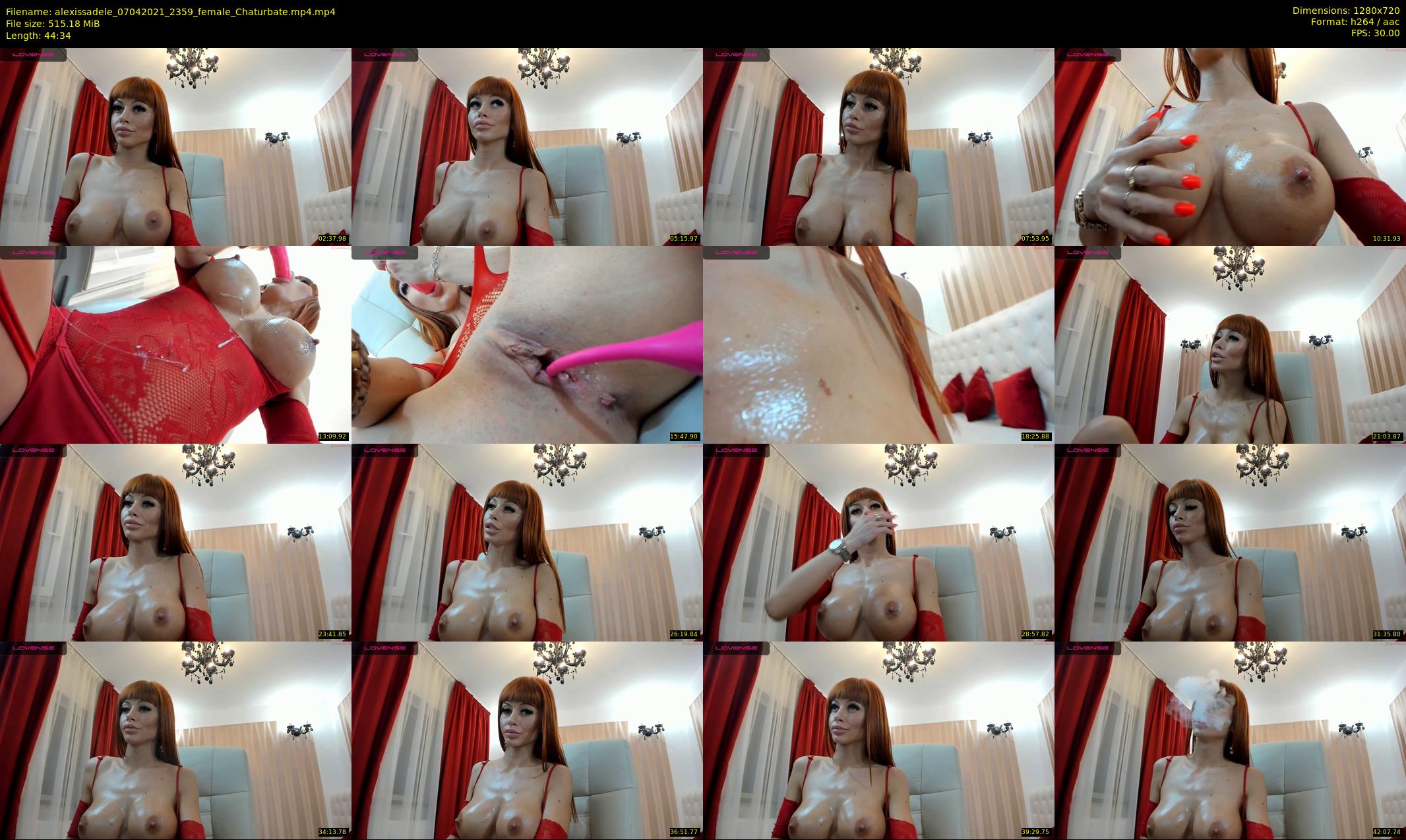 alexissadele — 45 minute Chaturbate female cam show recording, 720p, Apr 7, 2021