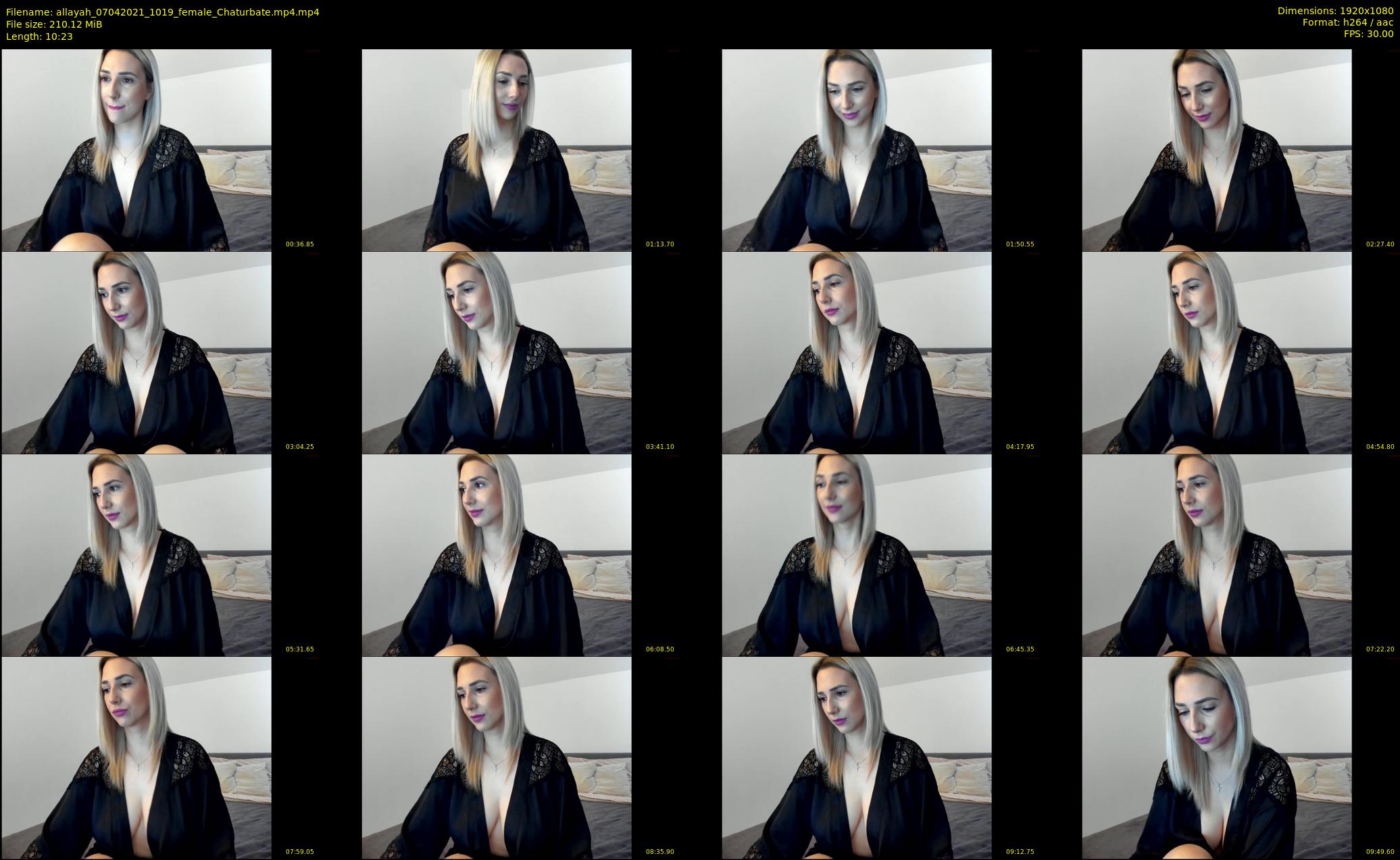 allayah — 11 minute Chaturbate female cam show recording, 1080p, Apr 7, 2021