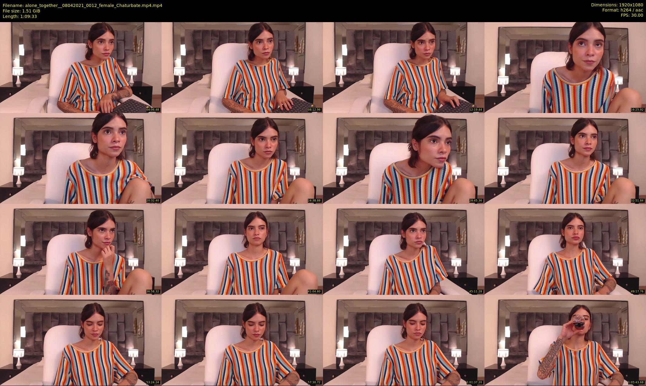 alone_together_ — 70 minute Chaturbate female cam show recording, 1080p, Apr 8, 2021