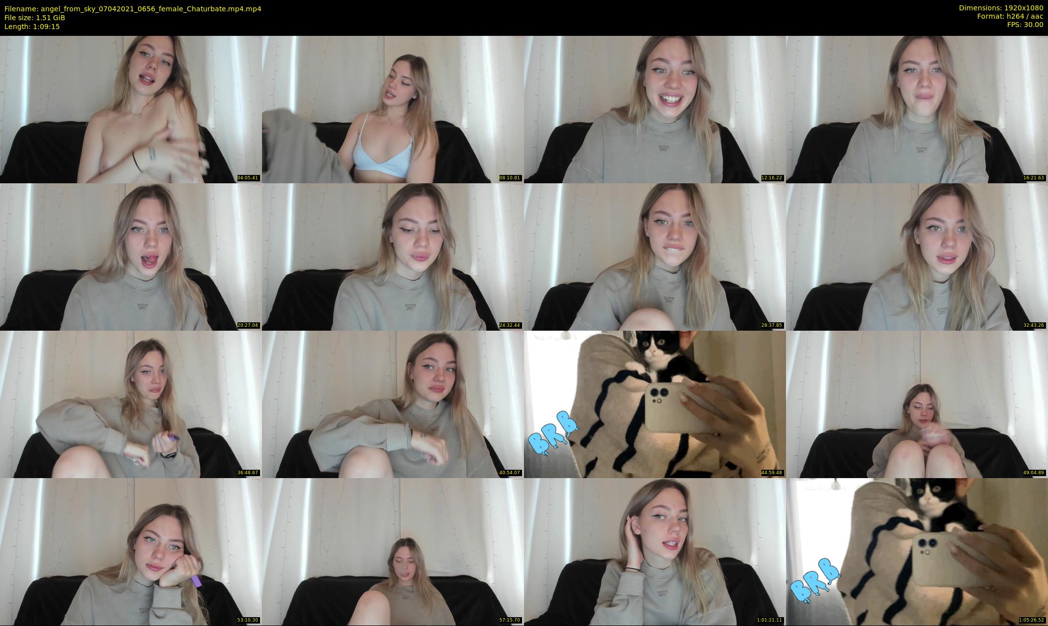 angel_from_sky — 70 minute Chaturbate female cam show recording, 1080p, Apr 7, 2021