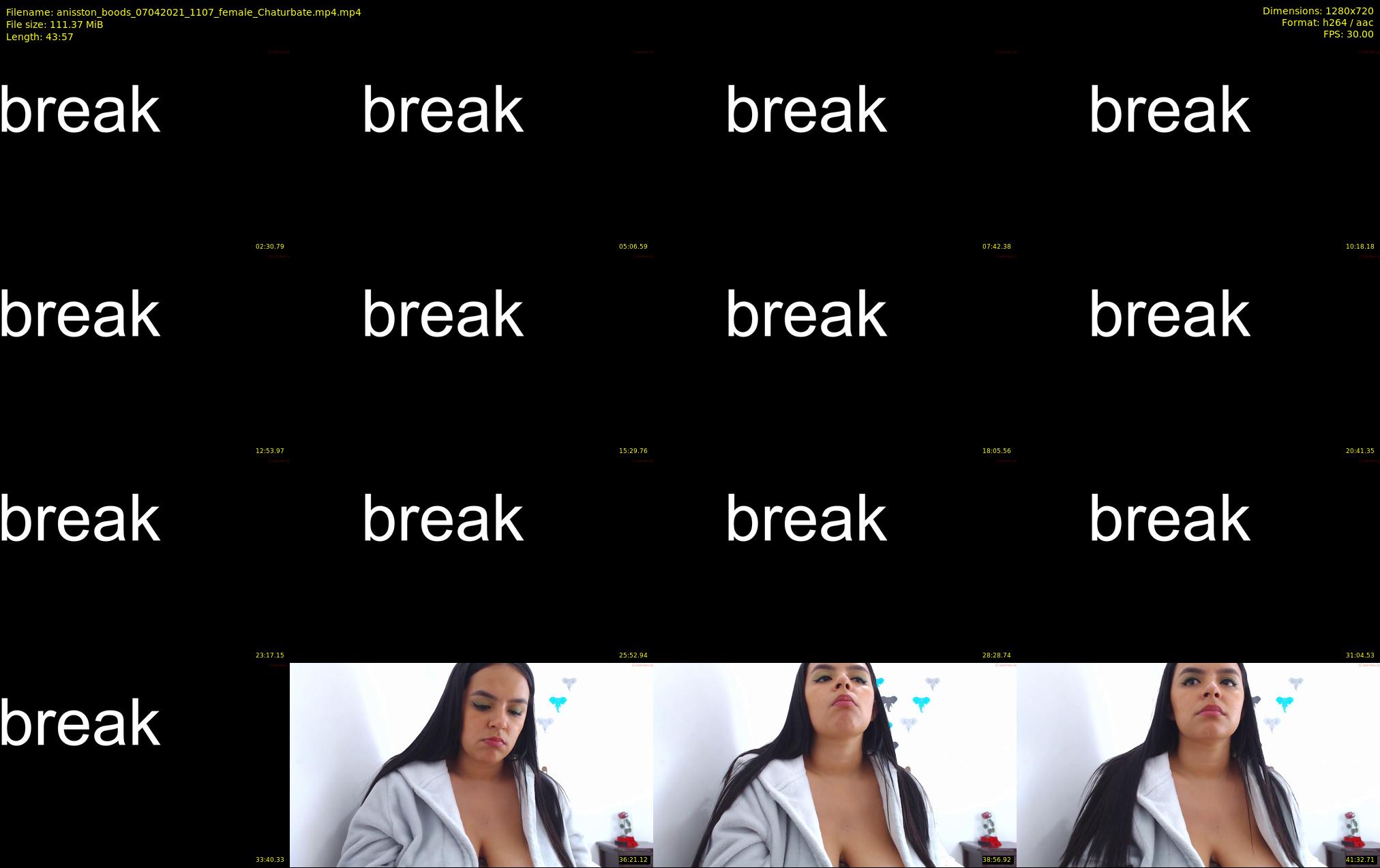 anisston_boods — 44 minute Chaturbate female cam show recording, 720p, Apr 7, 2021