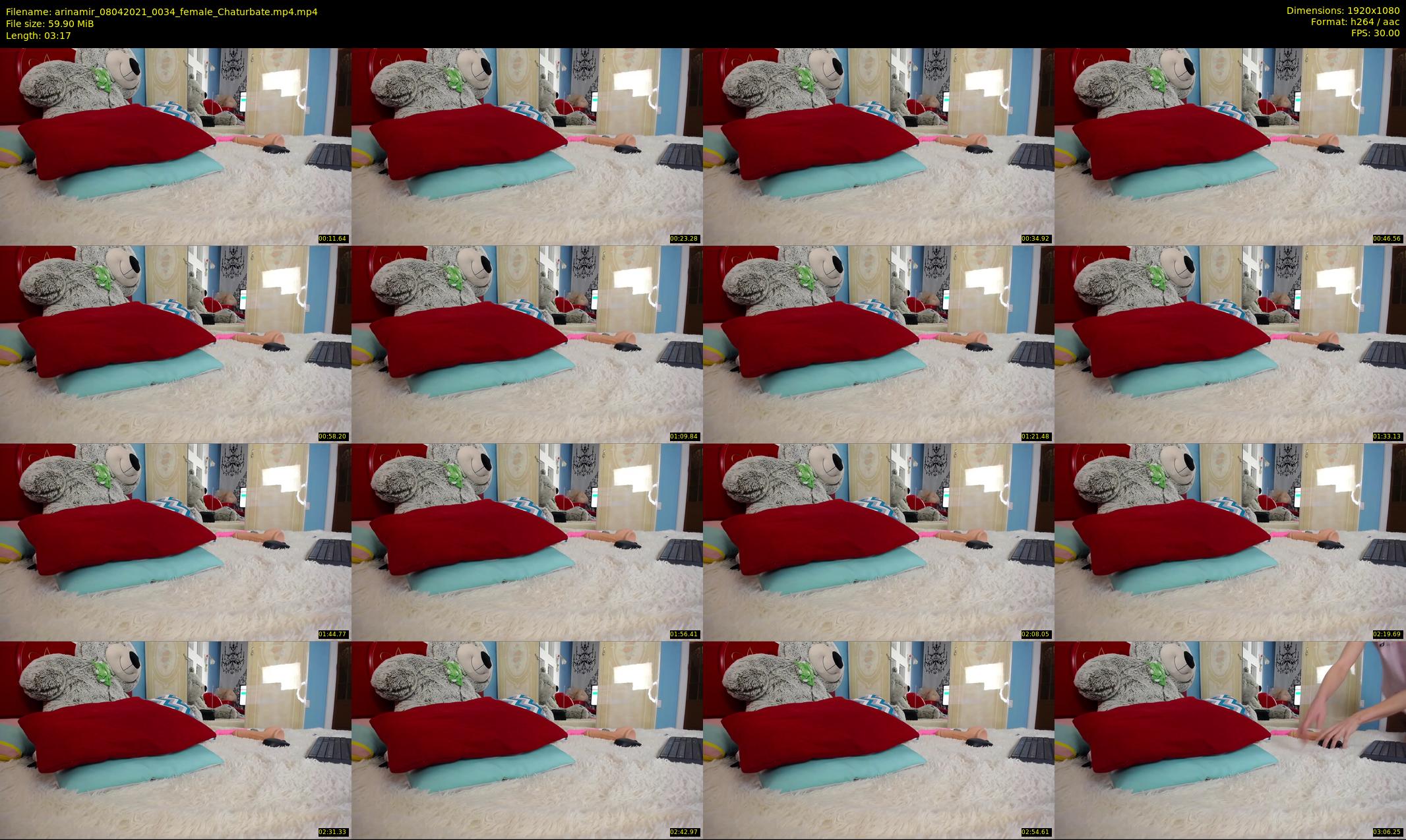 arinamir — 4 minute Chaturbate female cam show recording, 1080p, Apr 8, 2021