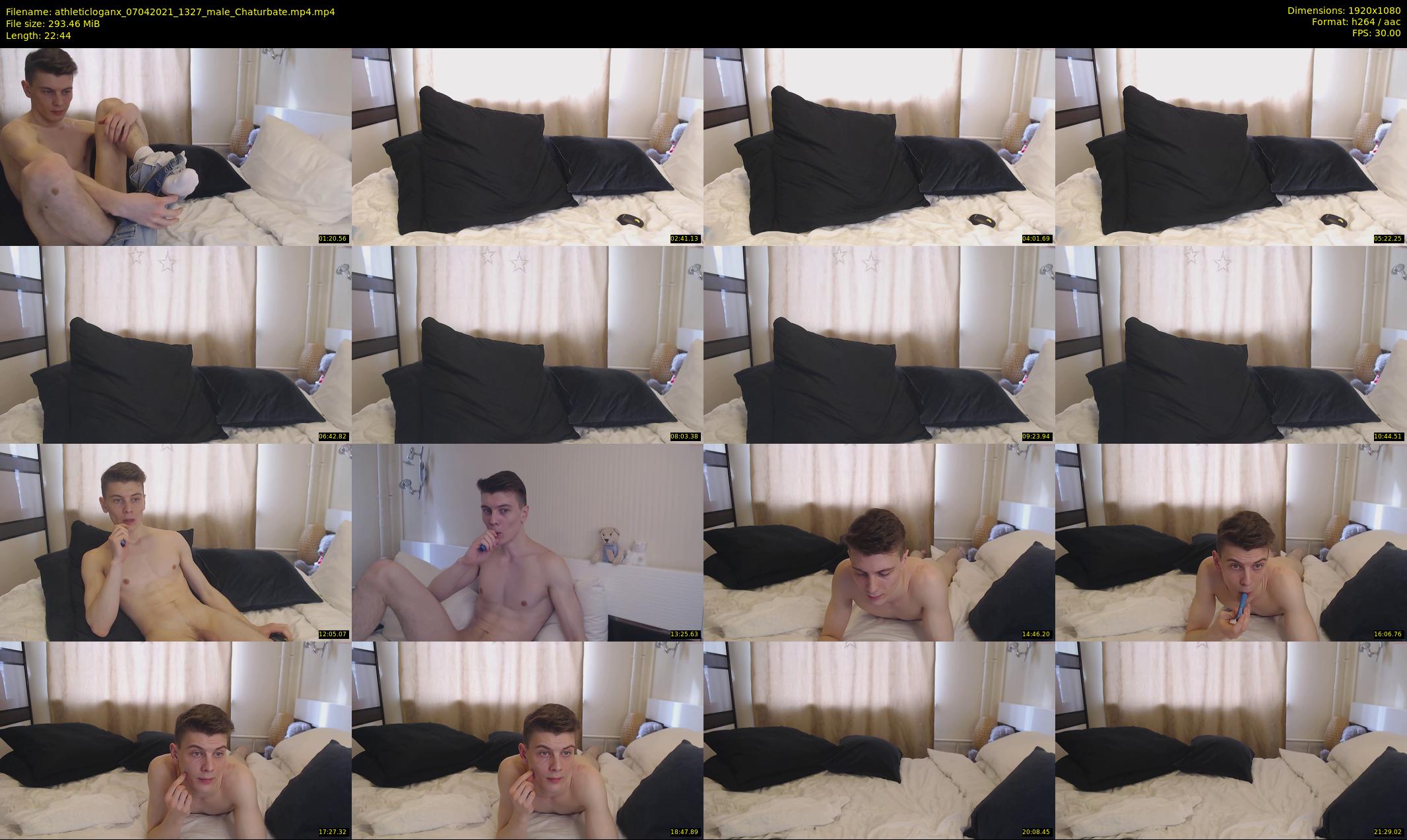 athleticloganx — 23 minute Chaturbate male cam show recording, 1080p, Apr 7, 2021