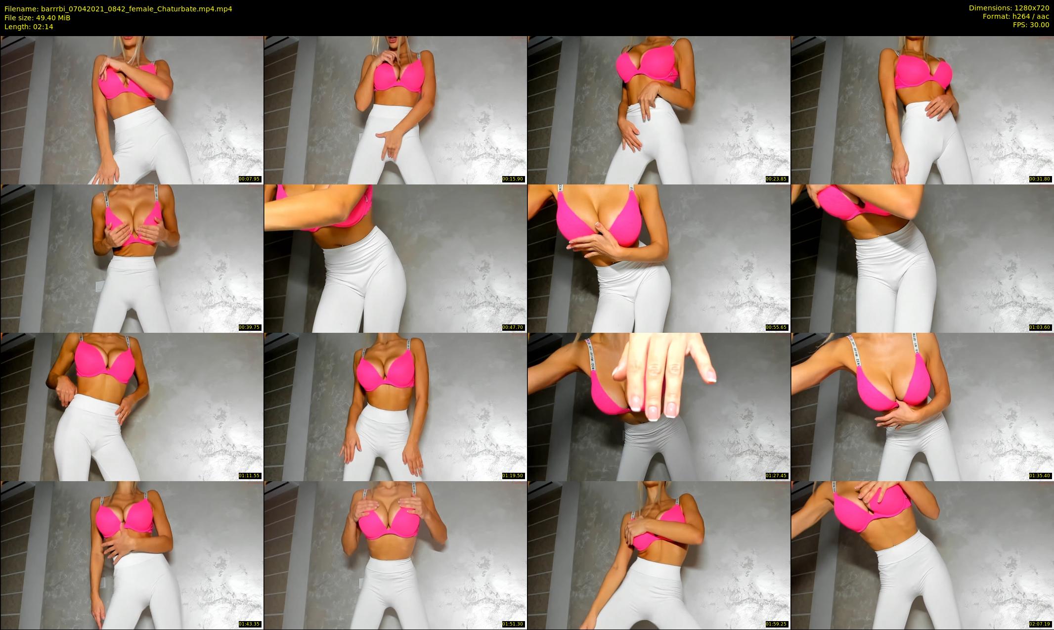 barrrbi — 3 minute Chaturbate female cam show recording, 720p, Apr 7, 2021