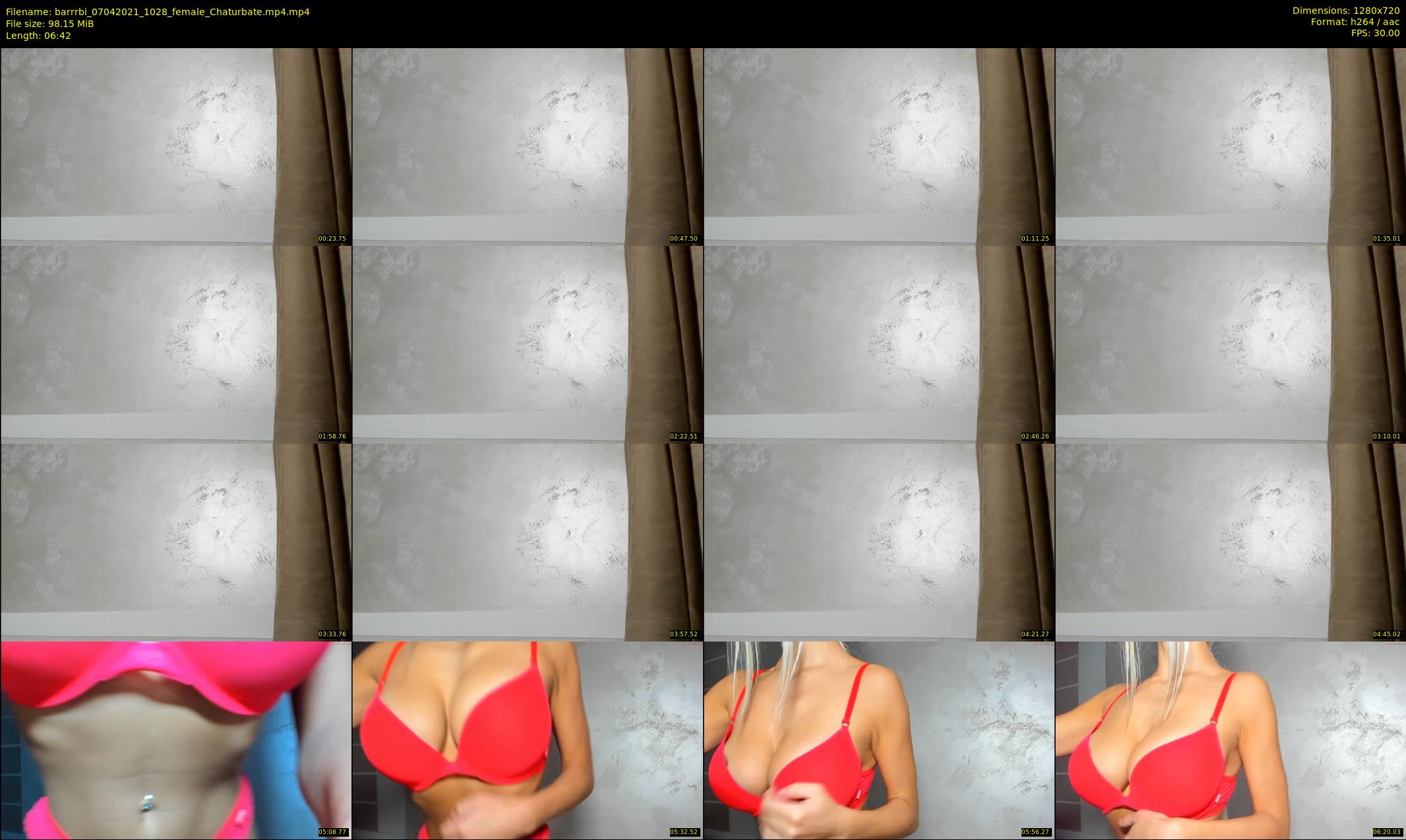 barrrbi — 7 minute Chaturbate female cam show recording, 720p, Apr 7, 2021
