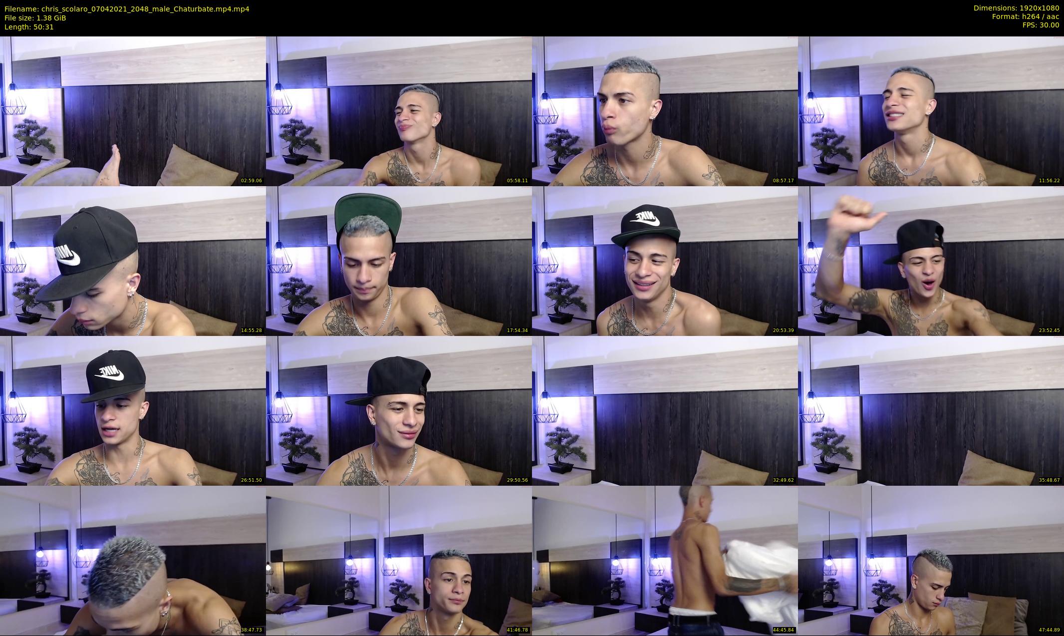 chris_scolaro — 51 minute Chaturbate male cam show recording, 1080p, Apr 7, 2021