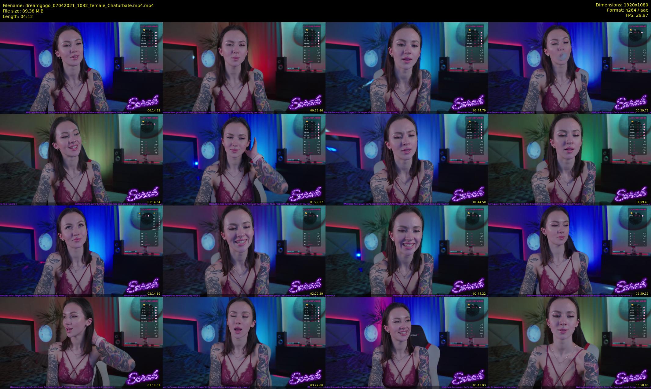 dreamgogo — 5 minute Chaturbate female cam show recording, 1080p, Apr 7, 2021