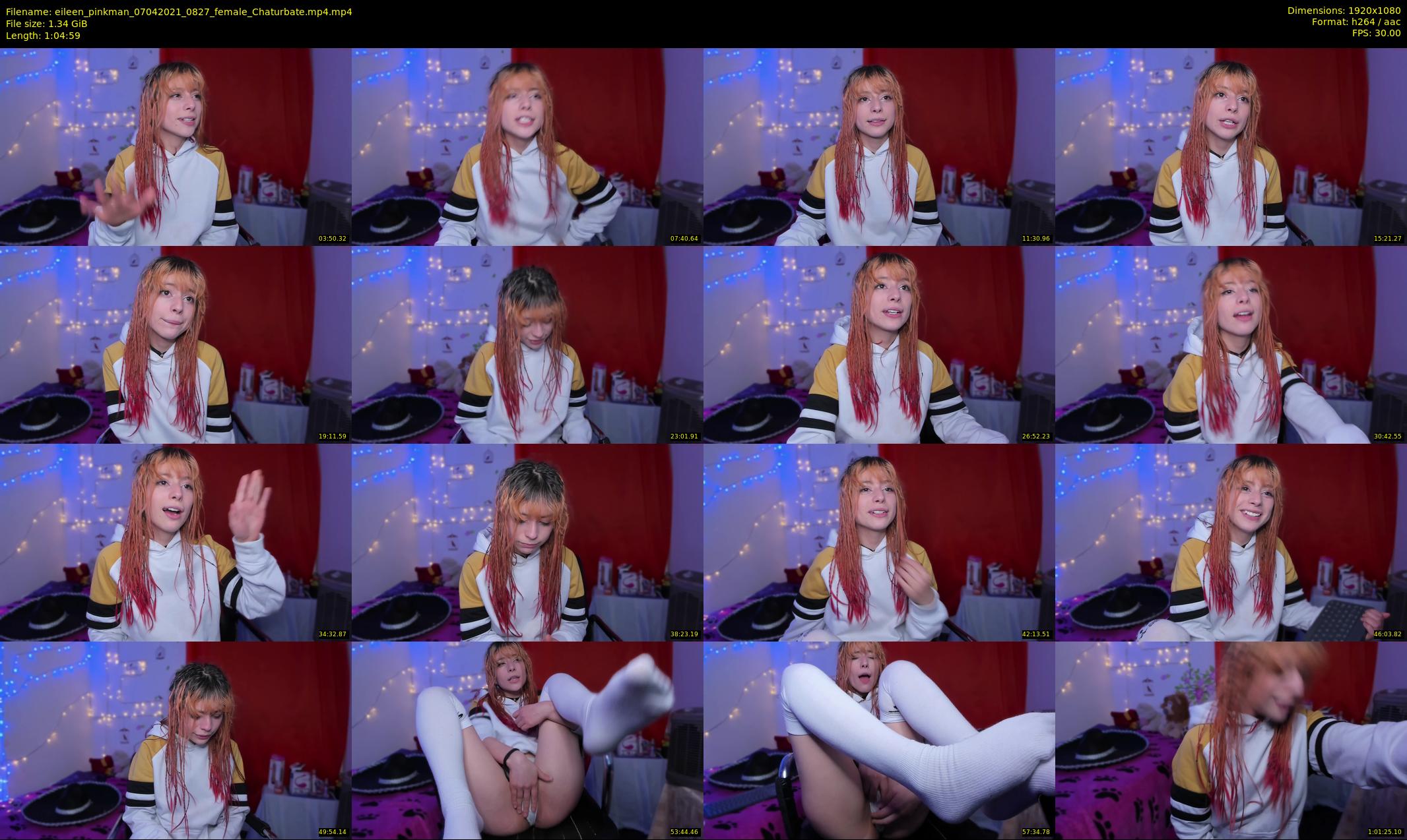 eileen_pinkman — 65 minute Chaturbate female cam show recording, 1080p, Apr 7, 2021