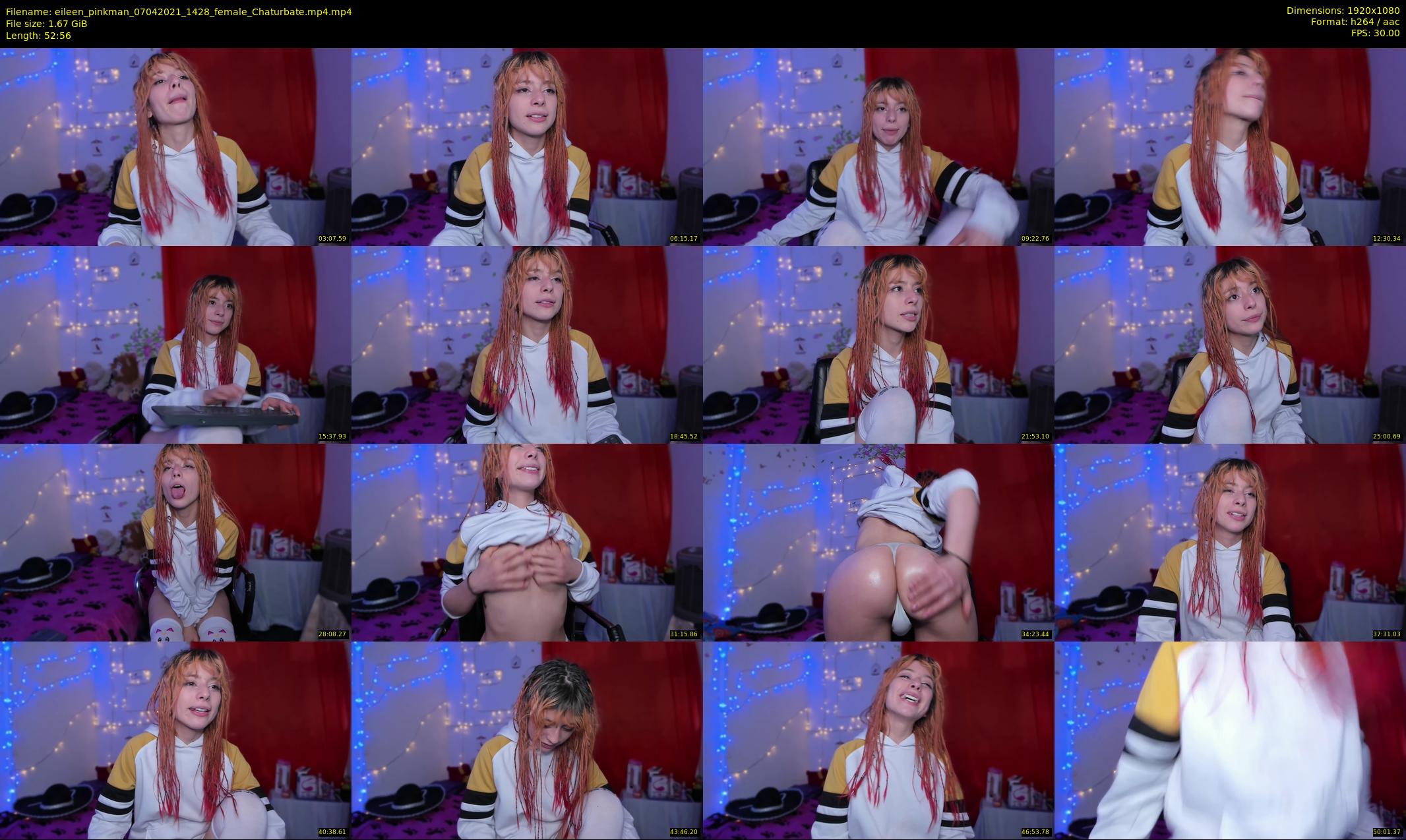 eileen_pinkman — 53 minute Chaturbate female cam show recording, 1080p, Apr 7, 2021