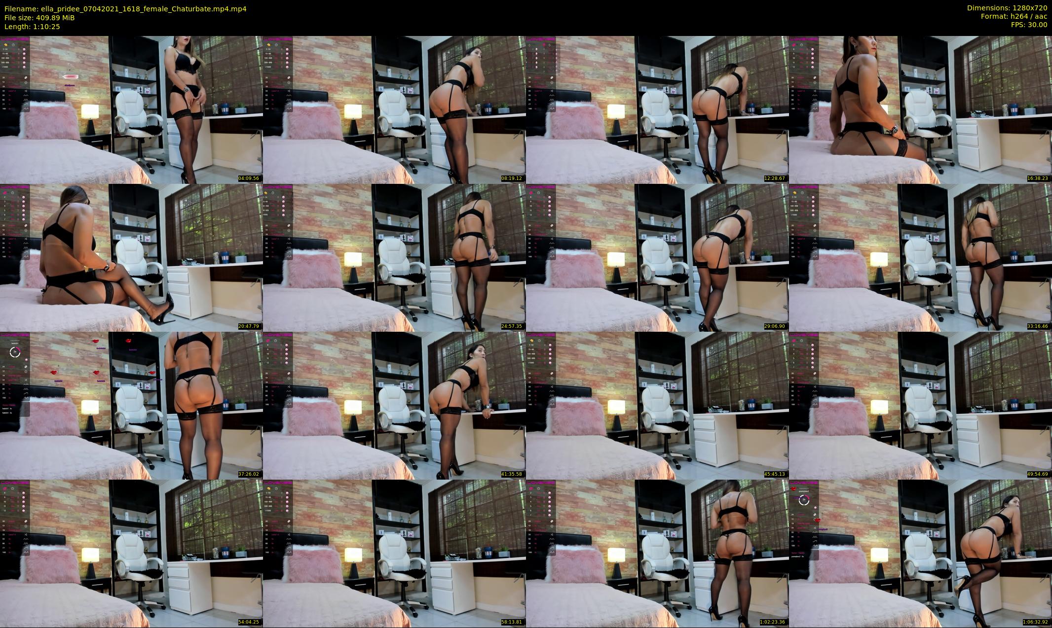 ella_pridee — 71 minute Chaturbate female cam show recording, 720p, Apr 7, 2021