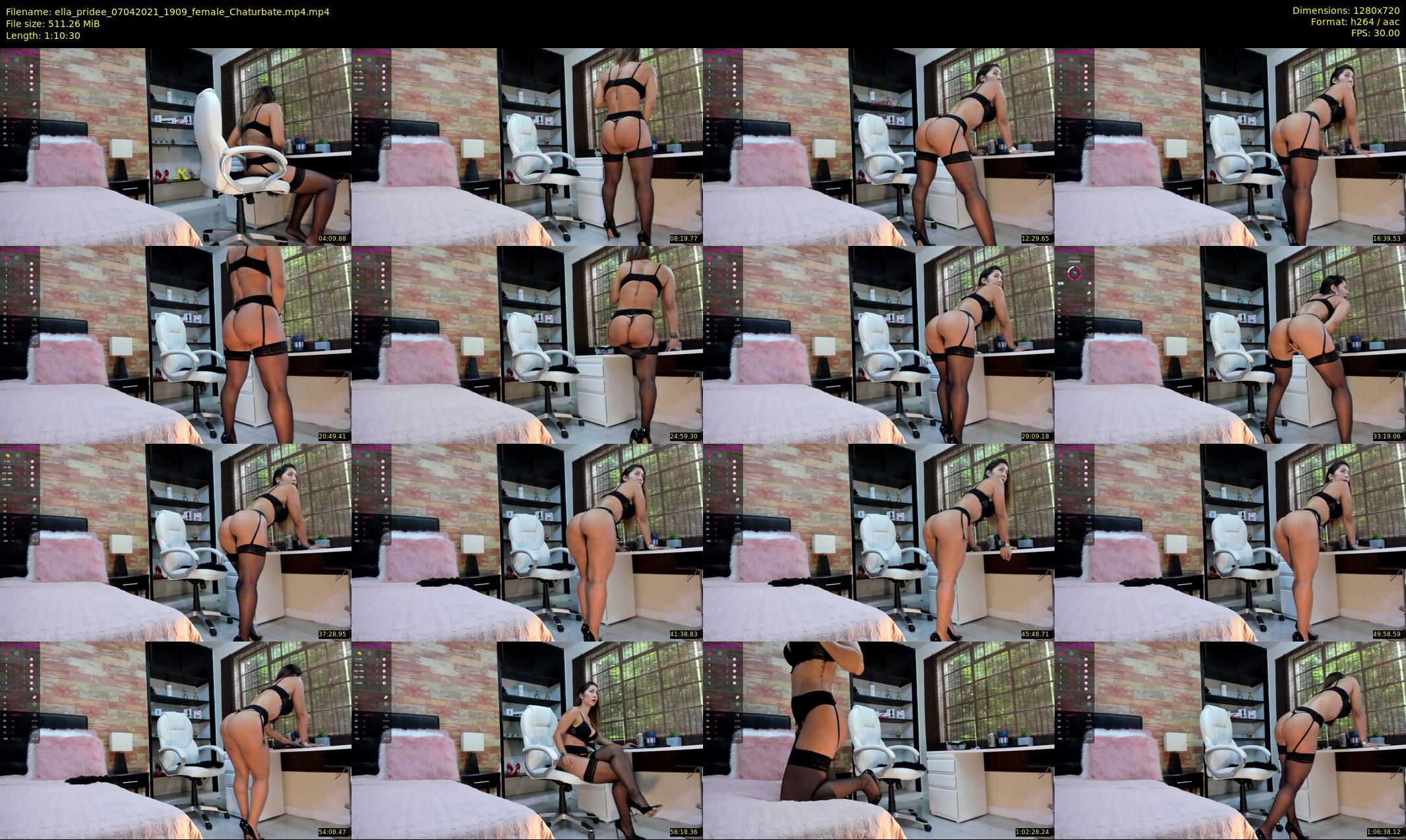 ella_pridee — 71 minute Chaturbate female cam show recording, 720p, Apr 7, 2021