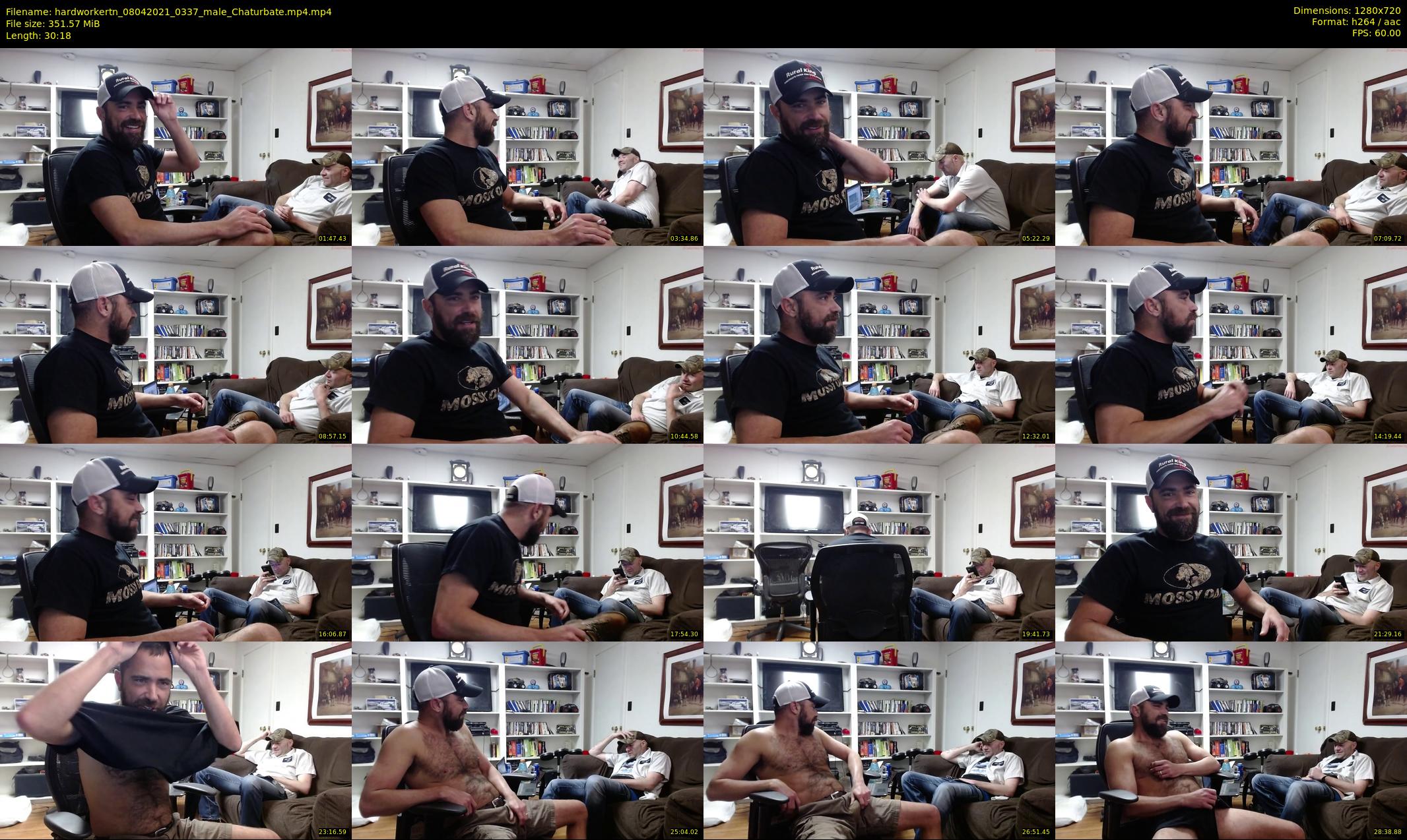hardworkertn — 31 minute Chaturbate male cam show recording, 720p, Apr 8, 2021