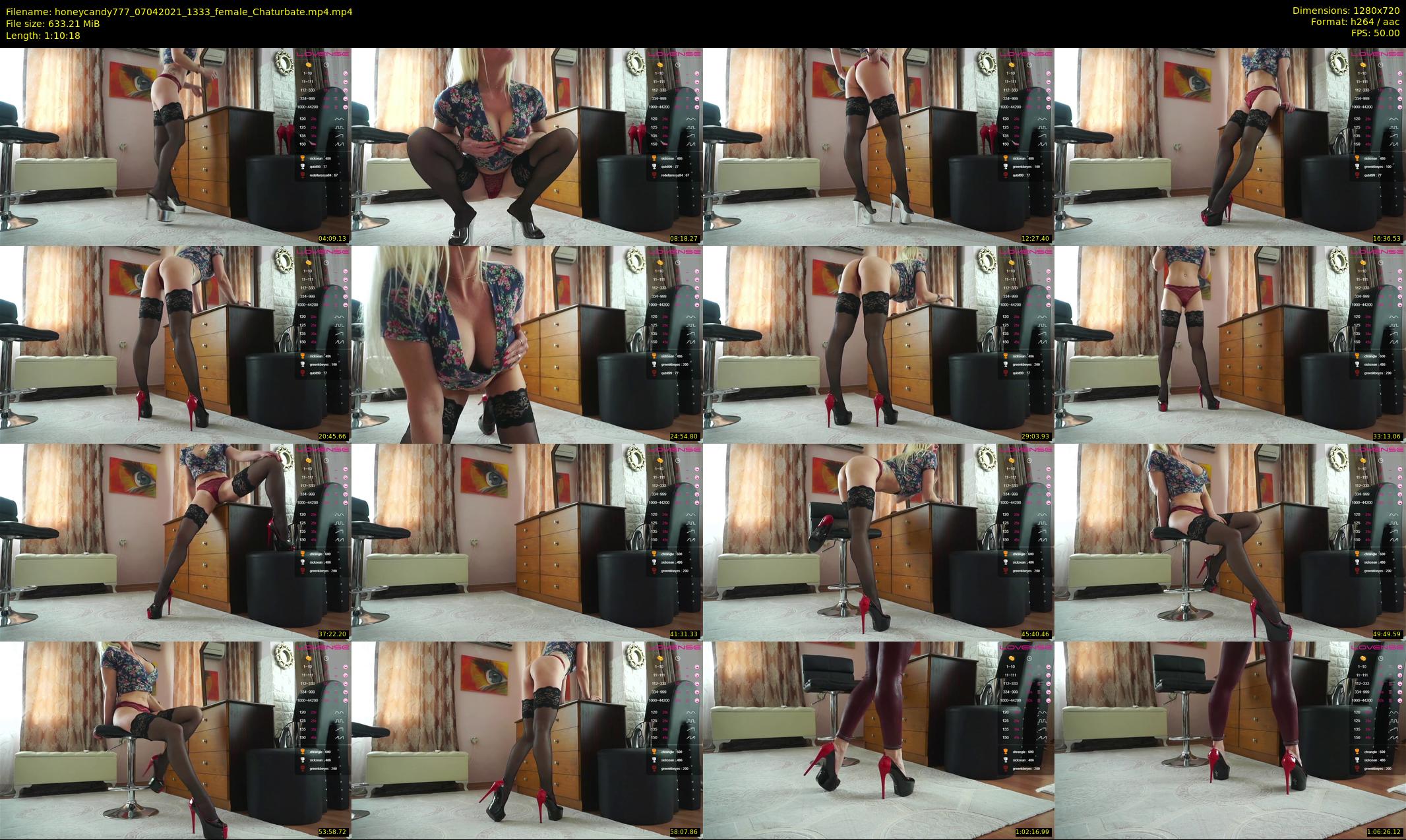 honeycandy777 — 71 minute Chaturbate couple cam show recording, 720p, Apr 7, 2021