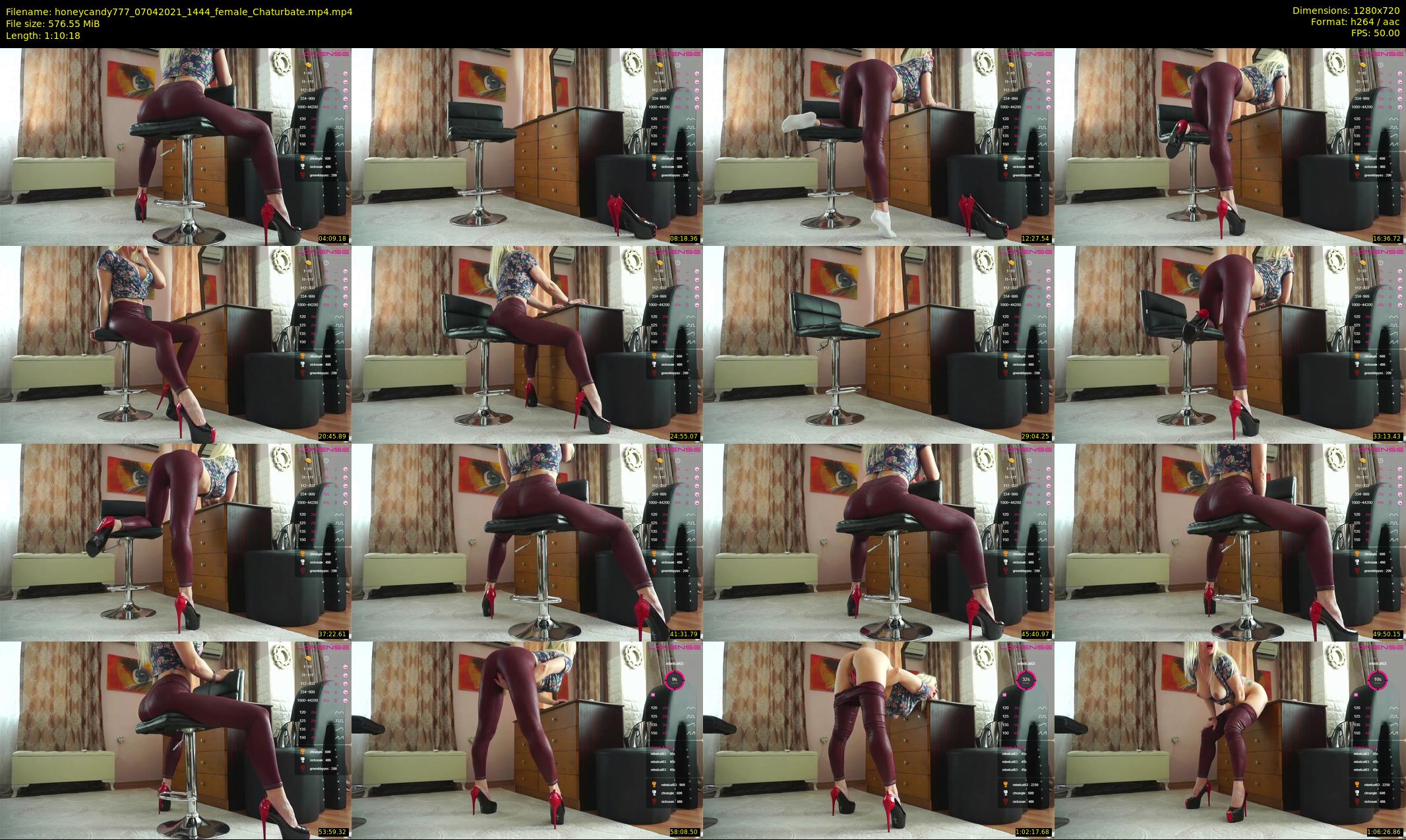 honeycandy777 — 71 minute Chaturbate couple cam show recording, 720p, Apr 7, 2021