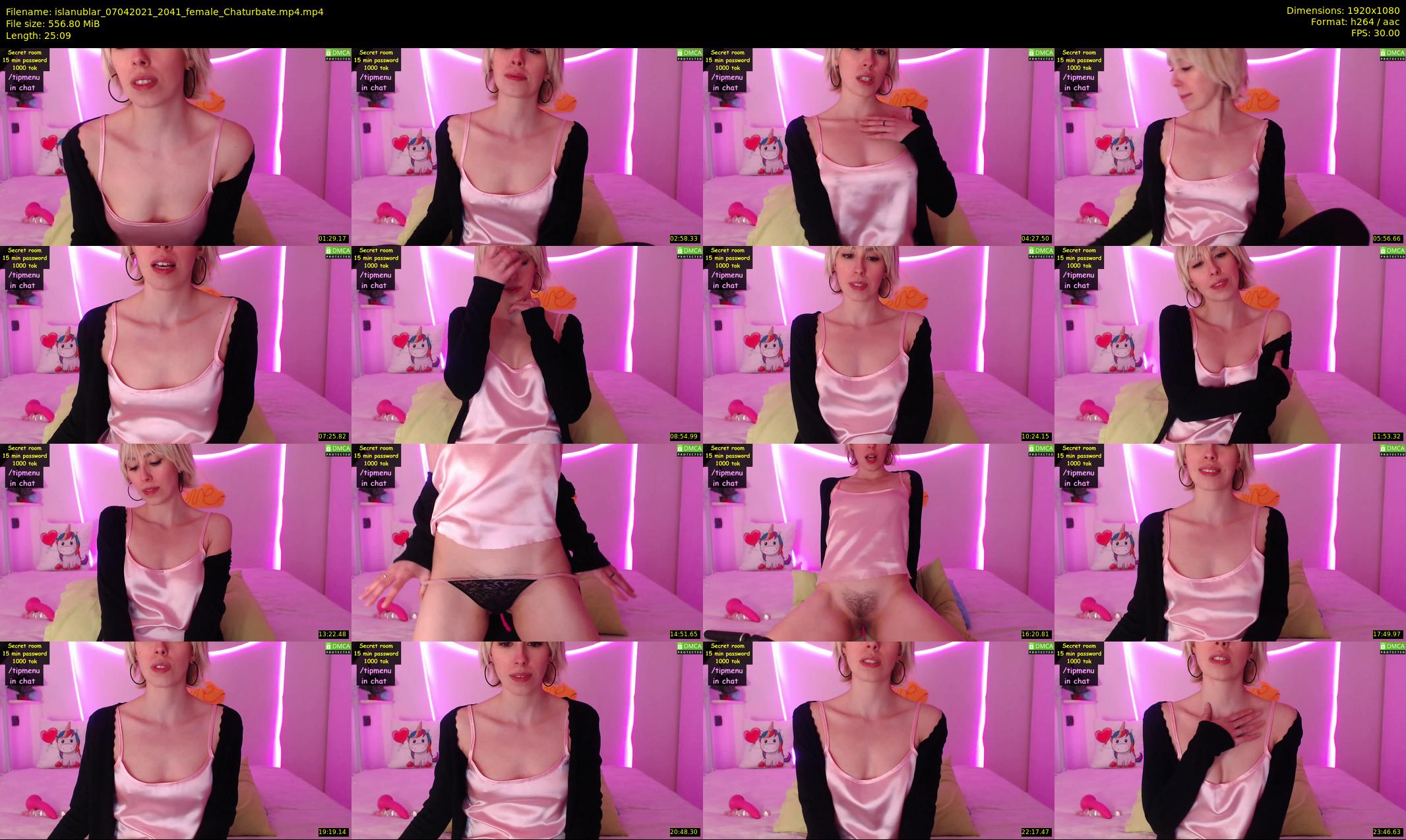 islanublar — 26 minute Chaturbate female cam show recording, 1080p, Apr 7, 2021