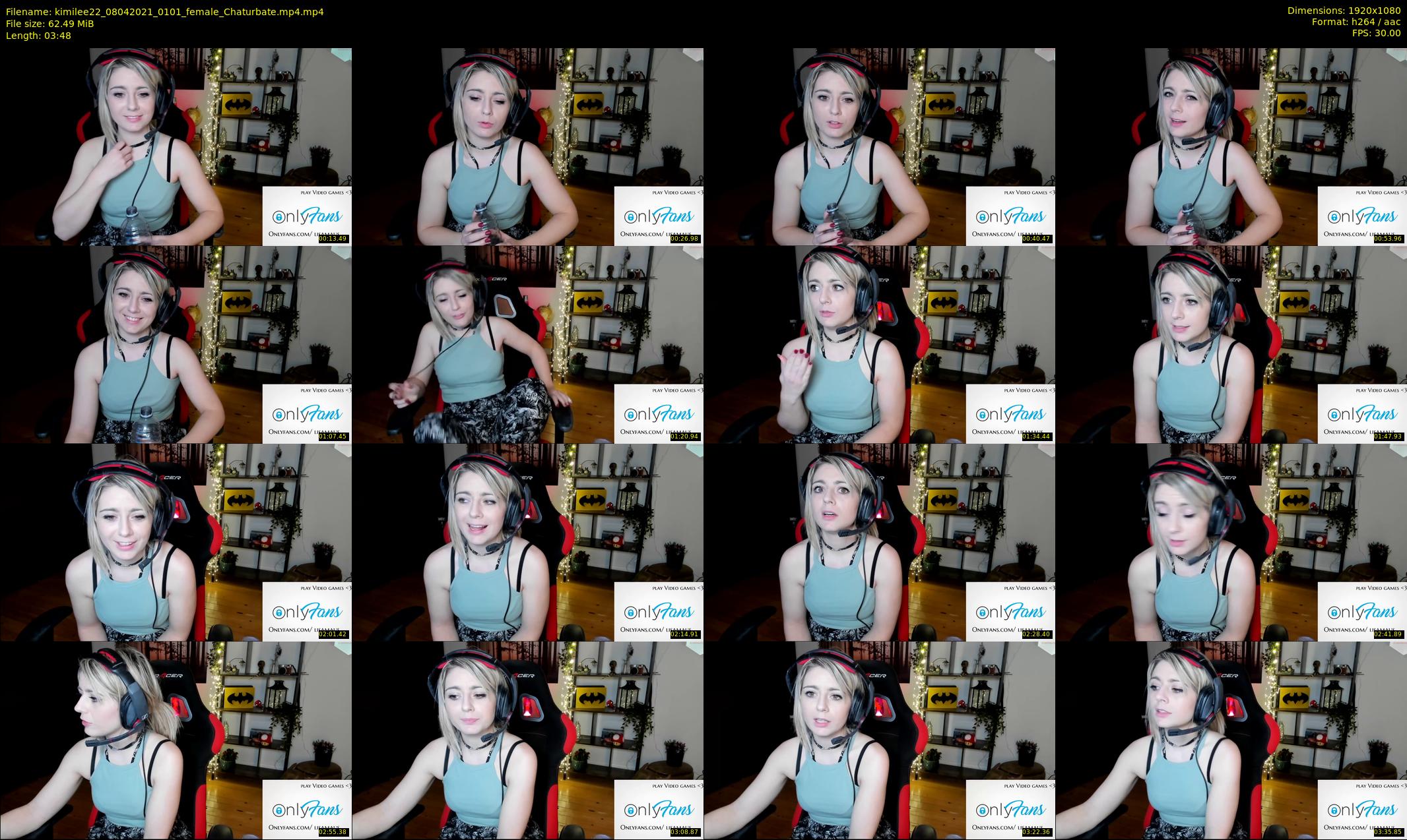 kimilee22 — 4 minute Chaturbate female cam show recording, 1080p, Apr 8, 2021