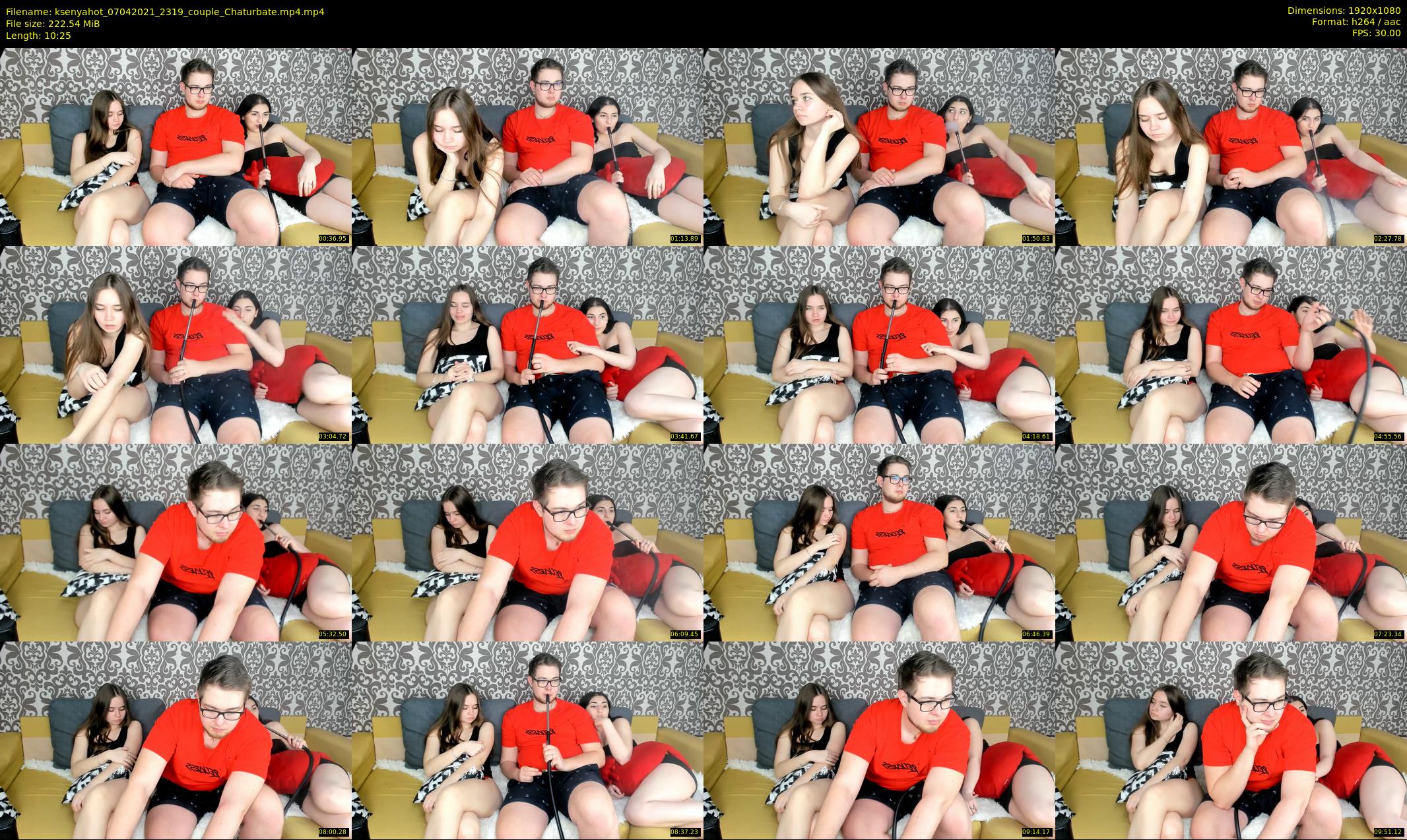 ksenyahot — 11 minute Chaturbate couple cam show recording, 1080p, Apr 7, 2021