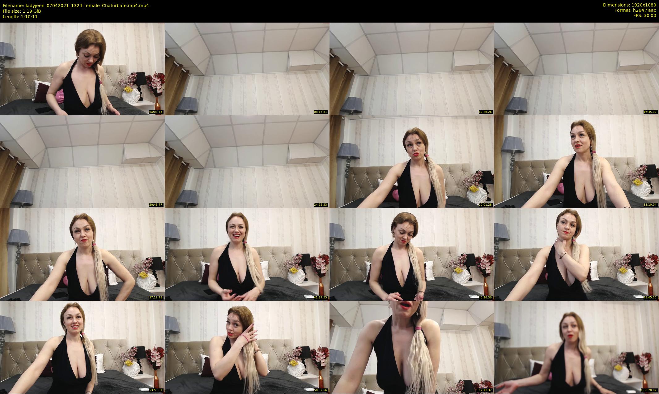 ladyjeen — 71 minute Chaturbate female cam show recording, 1080p, Apr 7, 2021