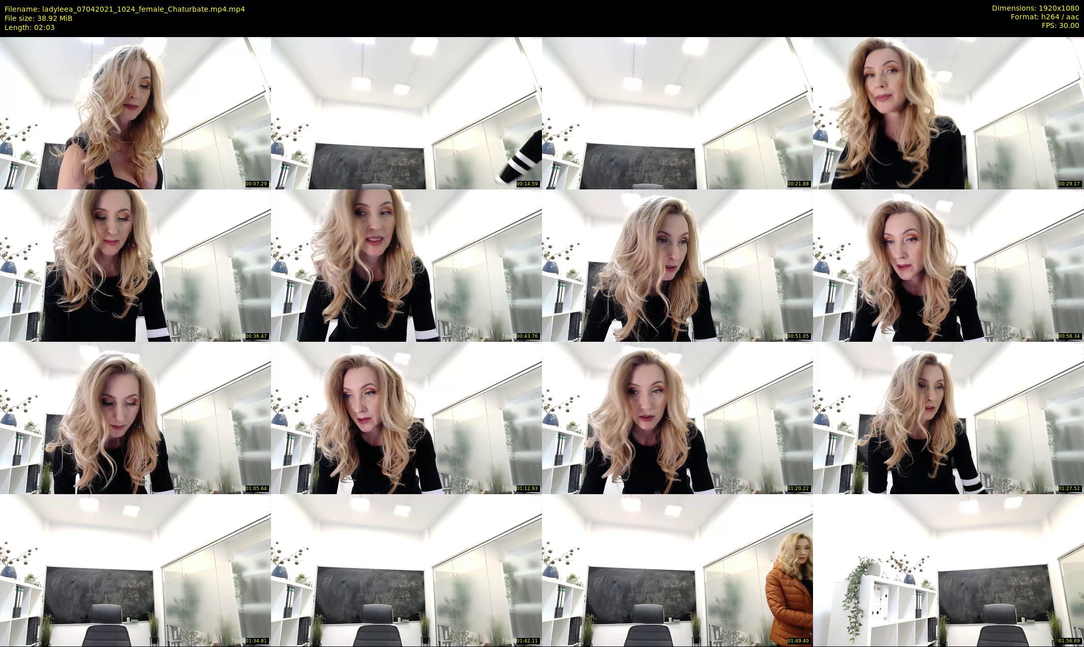 ladyleea — 3 minute Chaturbate female cam show recording, 1080p, Apr 7, 2021