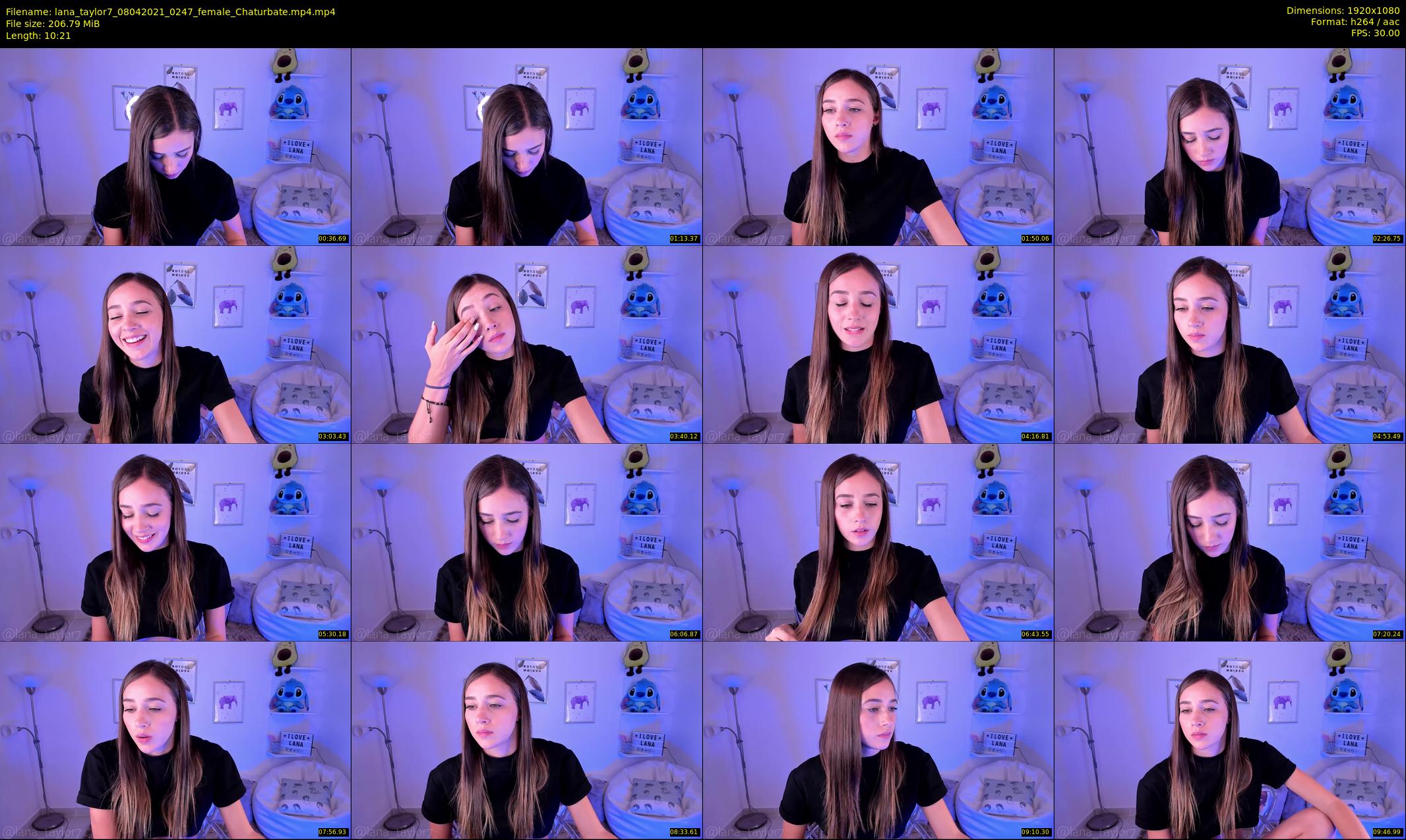 lana_taylor7 — 11 minute Chaturbate female cam show recording, 1080p, Apr 8, 2021