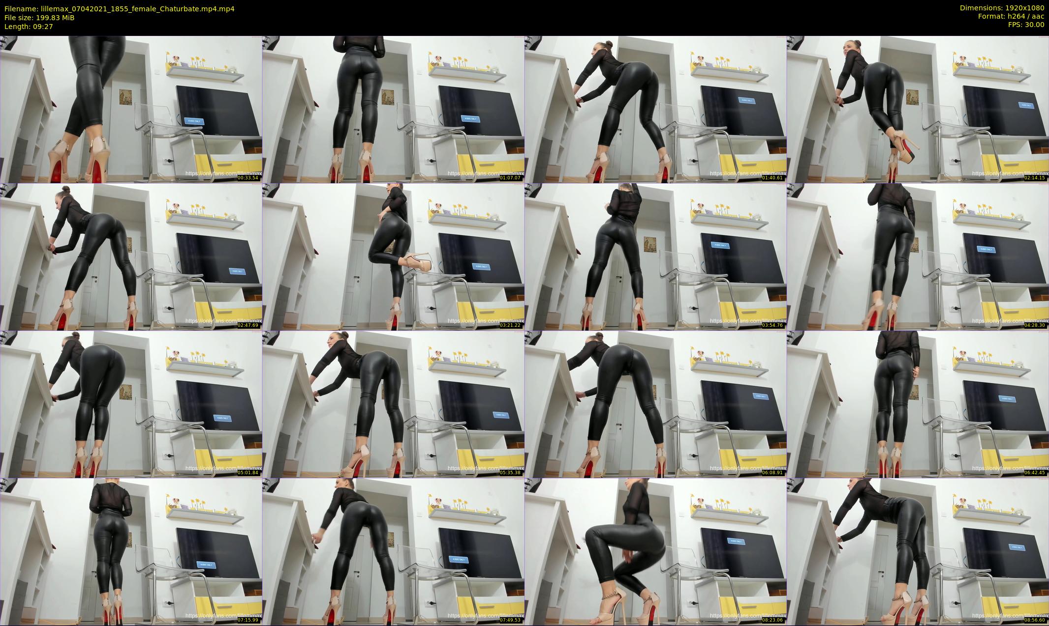 lillemax — 10 minute Chaturbate female cam show recording, 1080p, Apr 7, 2021